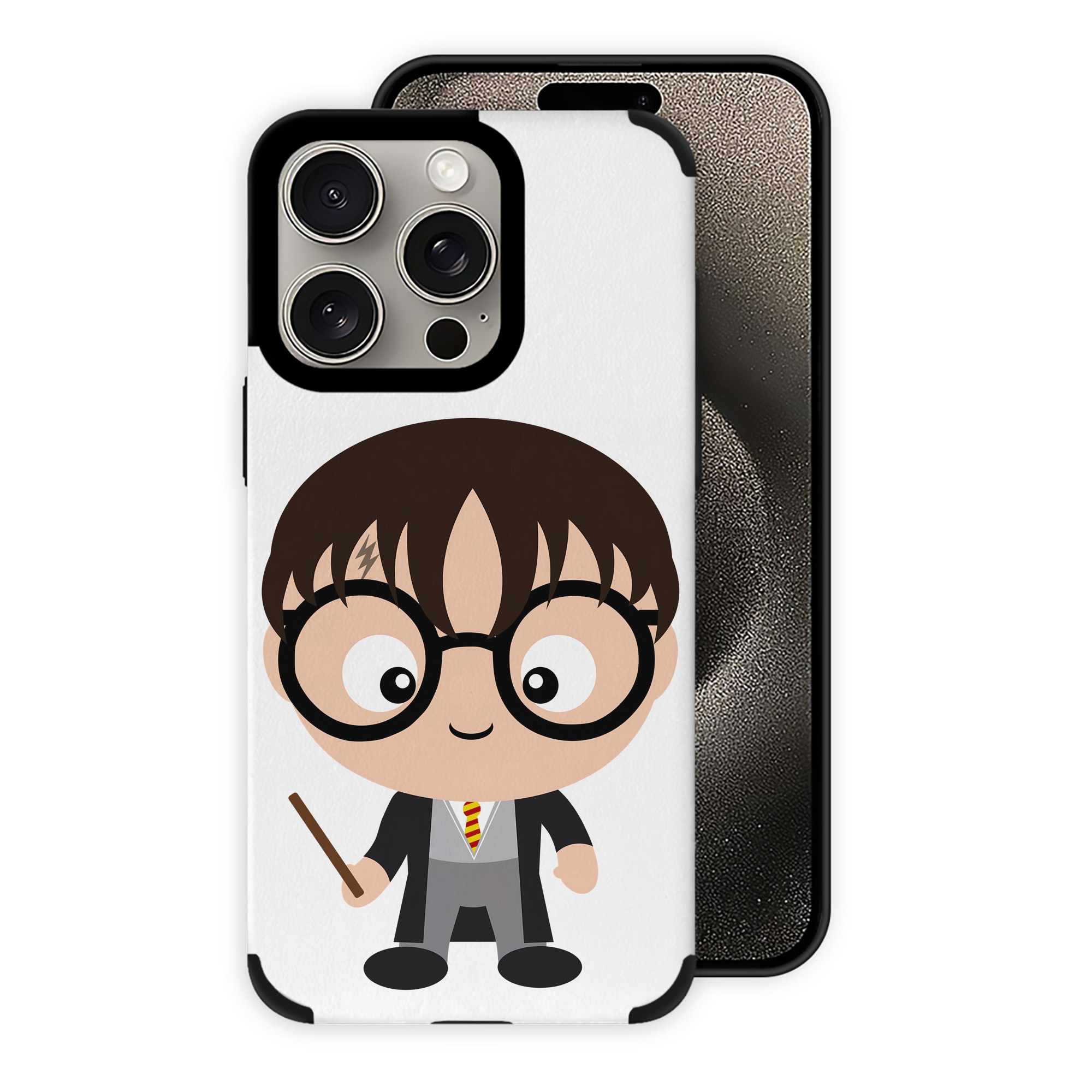 （画像用） Harry Potter ハリー・ポッターシリーズ 【iPhone15ProMax対応】 PUレザー スマホケース 耐衝撃＆黄変防止