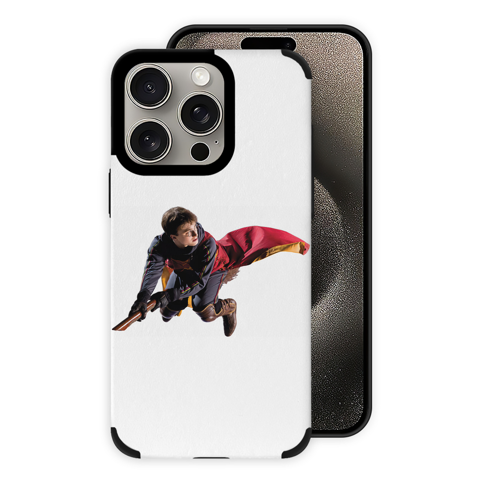 （画像用） Harry Potter ハリー・ポッターシリーズ 【iPhone15ProMax対応】 PUレザー スマホケース 耐衝撃＆黄変防止