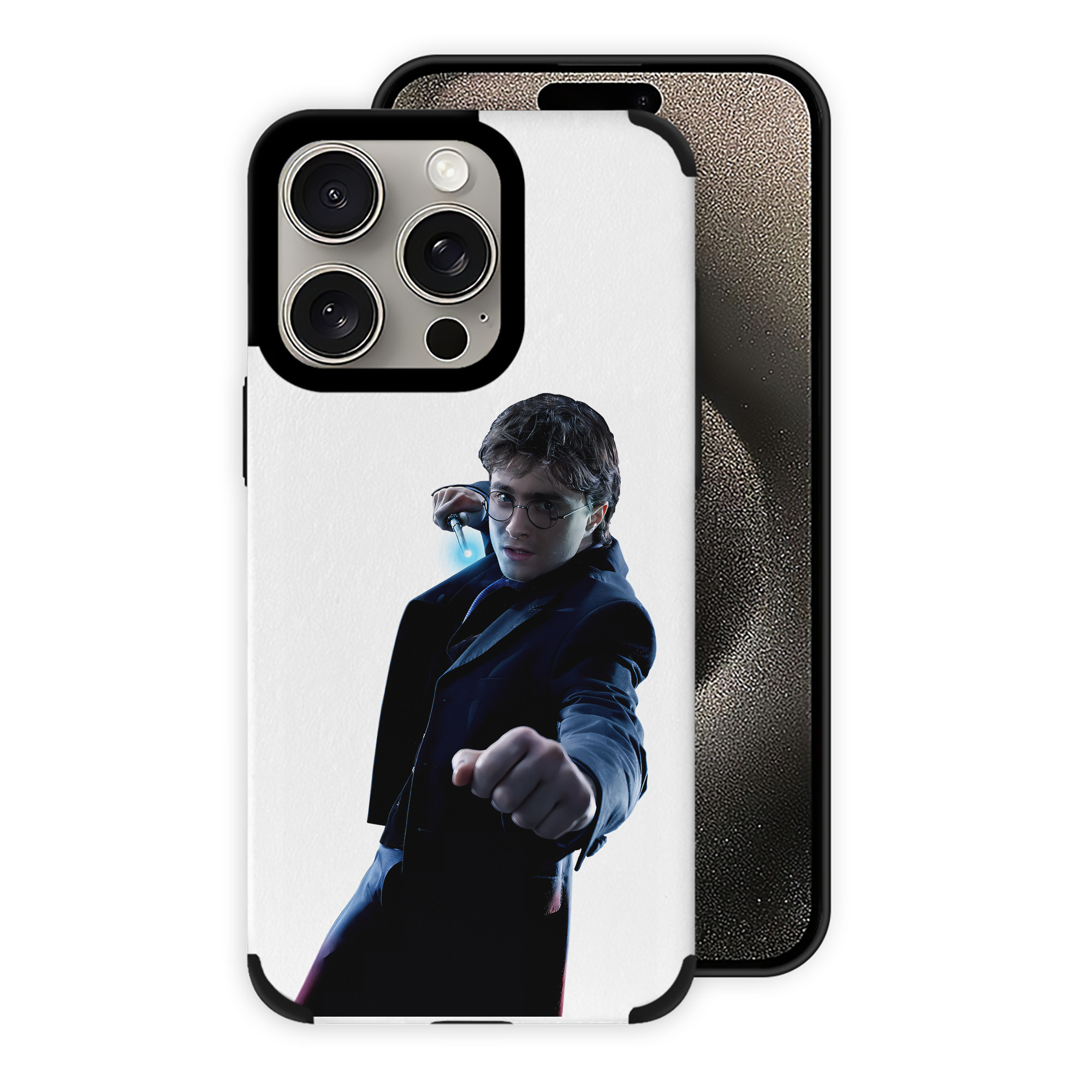 （画像用） Harry Potter ハリー・ポッターシリーズ 【iPhone15ProMax対応】 PUレザー スマホケース 耐衝撃＆黄変防止