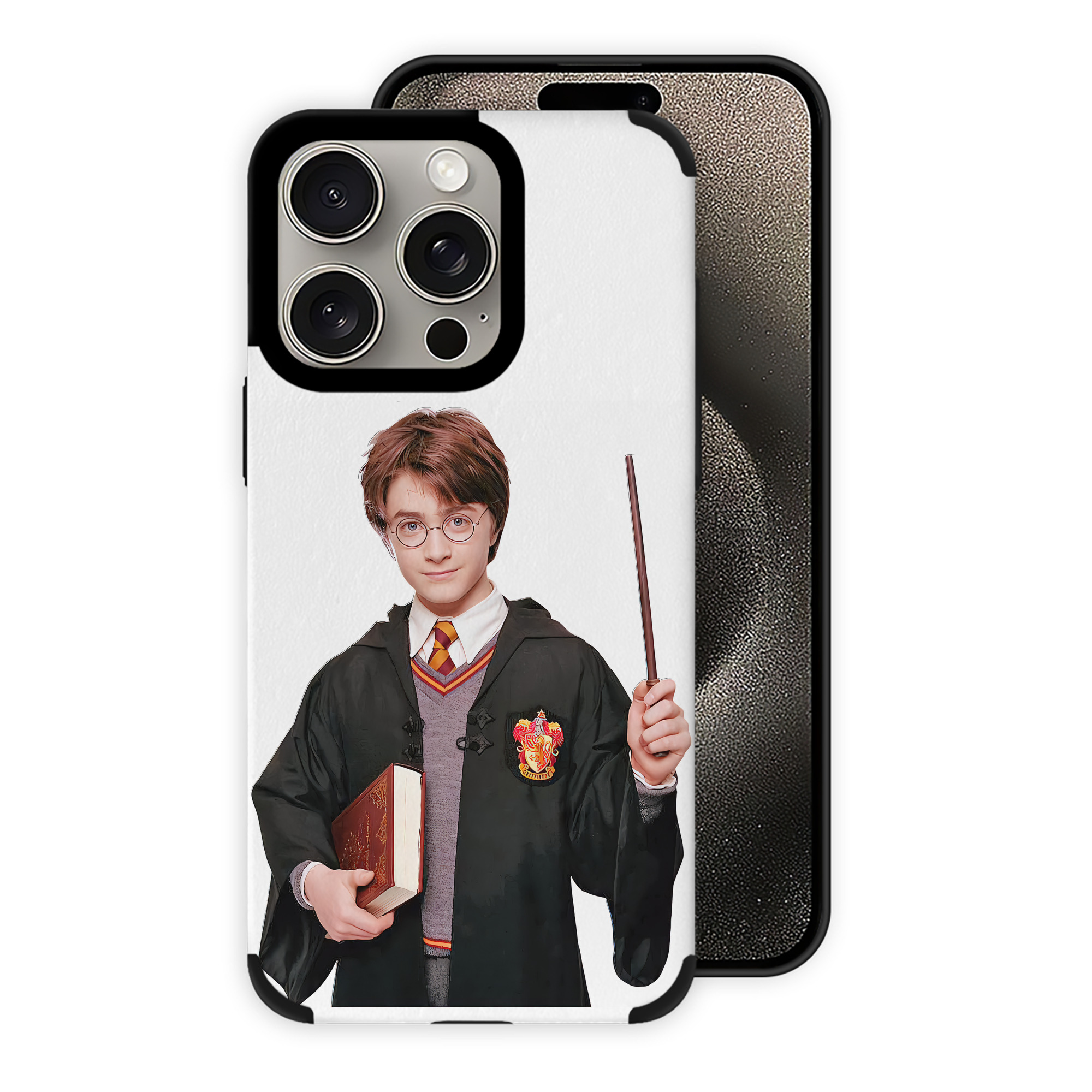 （画像用） Harry Potter ハリー・ポッターシリーズ 【iPhone15ProMax対応】 PUレザー スマホケース 耐衝撃＆黄変防止