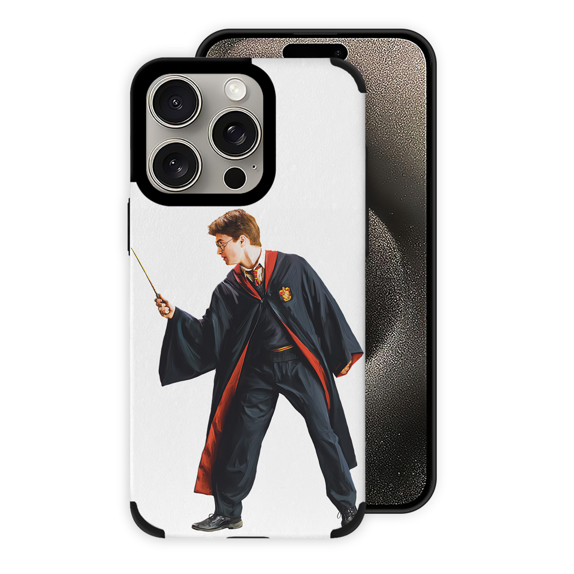 （画像用） Harry Potter ハリー・ポッターシリーズ 【iPhone15ProMax対応】 PUレザー スマホケース 耐衝撃＆黄変防止