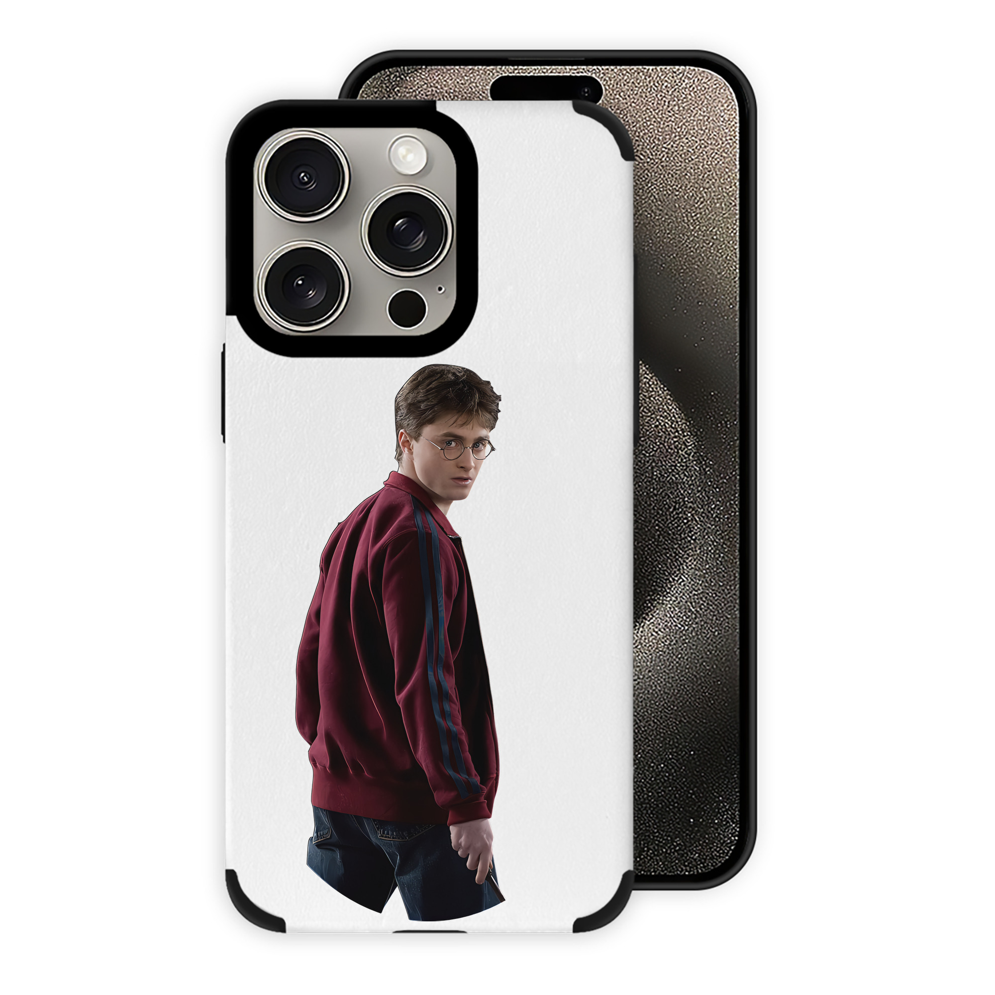 （画像用） Harry Potter ハリー・ポッターシリーズ 【iPhone15ProMax対応】 PUレザー スマホケース 耐衝撃＆黄変防止