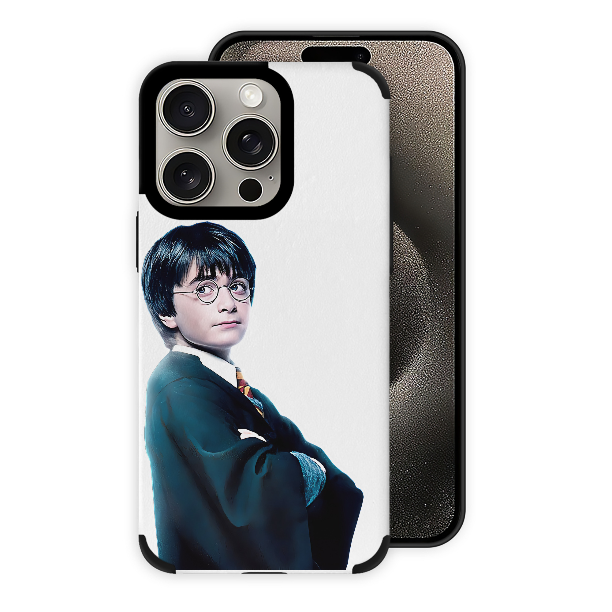 （画像用） Harry Potter ハリー・ポッターシリーズ 【iPhone15ProMax対応】 PUレザー スマホケース 耐衝撃＆黄変防止