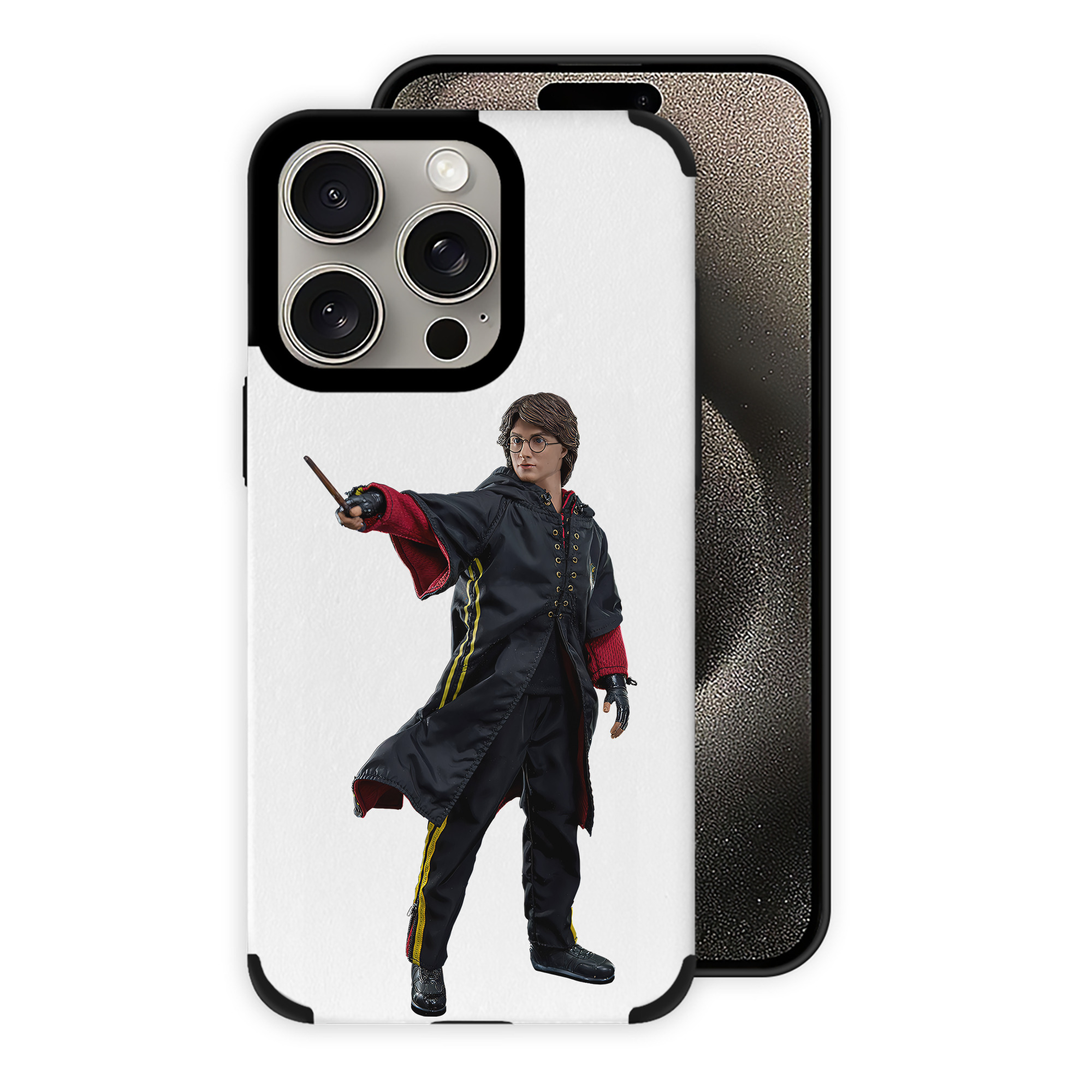 （画像用） Harry Potter ハリー・ポッターシリーズ 【iPhone15ProMax対応】 PUレザー スマホケース 耐衝撃＆黄変防止
