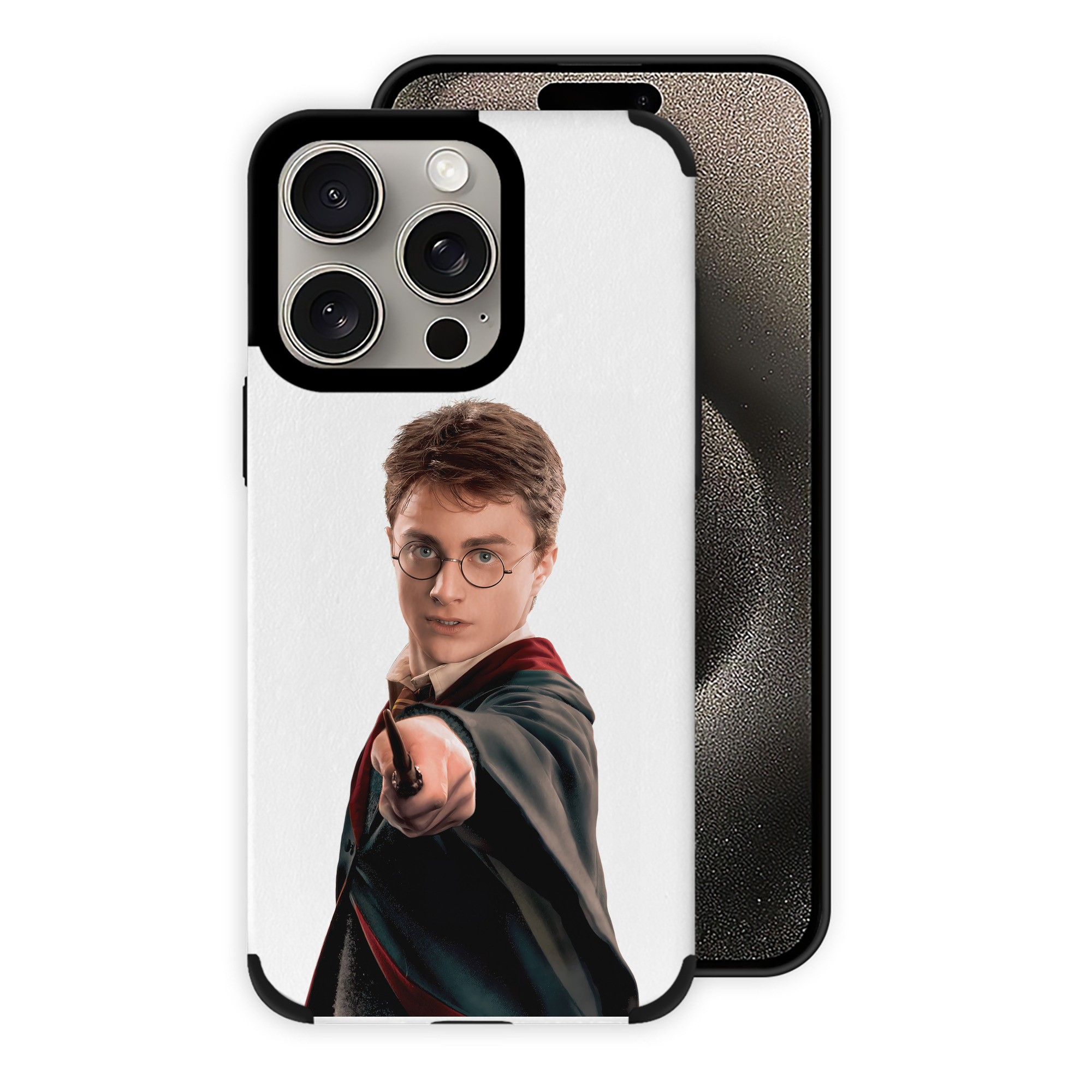 （画像用） Harry Potter ハリー・ポッターシリーズ 【iPhone15ProMax対応】 PUレザー スマホケース 耐衝撃＆黄変防止