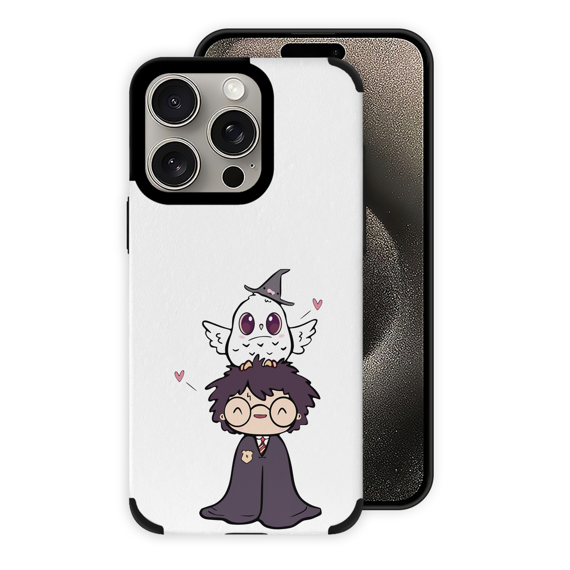 （画像用） Harry Potter ハリー・ポッターシリーズ 【iPhone15ProMax対応】 PUレザー スマホケース 耐衝撃＆黄変防止