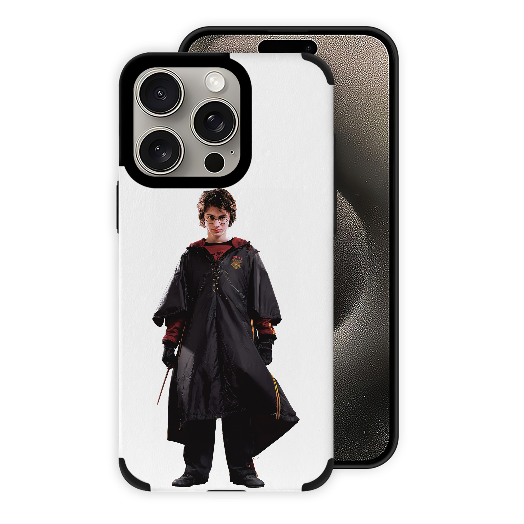 （画像用） Harry Potter ハリー・ポッターシリーズ 【iPhone15ProMax対応】 PUレザー スマホケース 耐衝撃＆黄変防止