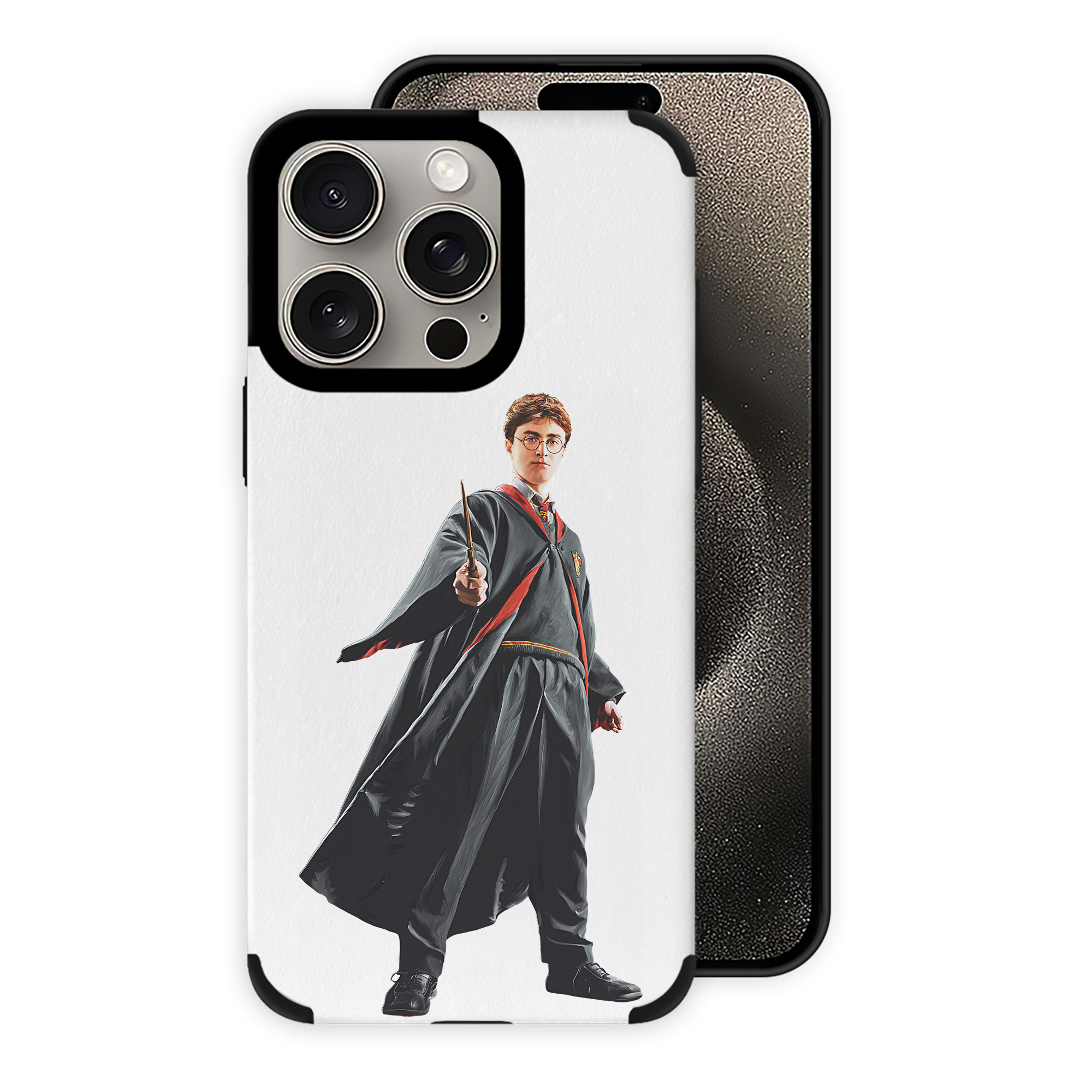 （画像用） Harry Potter ハリー・ポッターシリーズ 【iPhone15ProMax対応】 PUレザー スマホケース 耐衝撃＆黄変防止