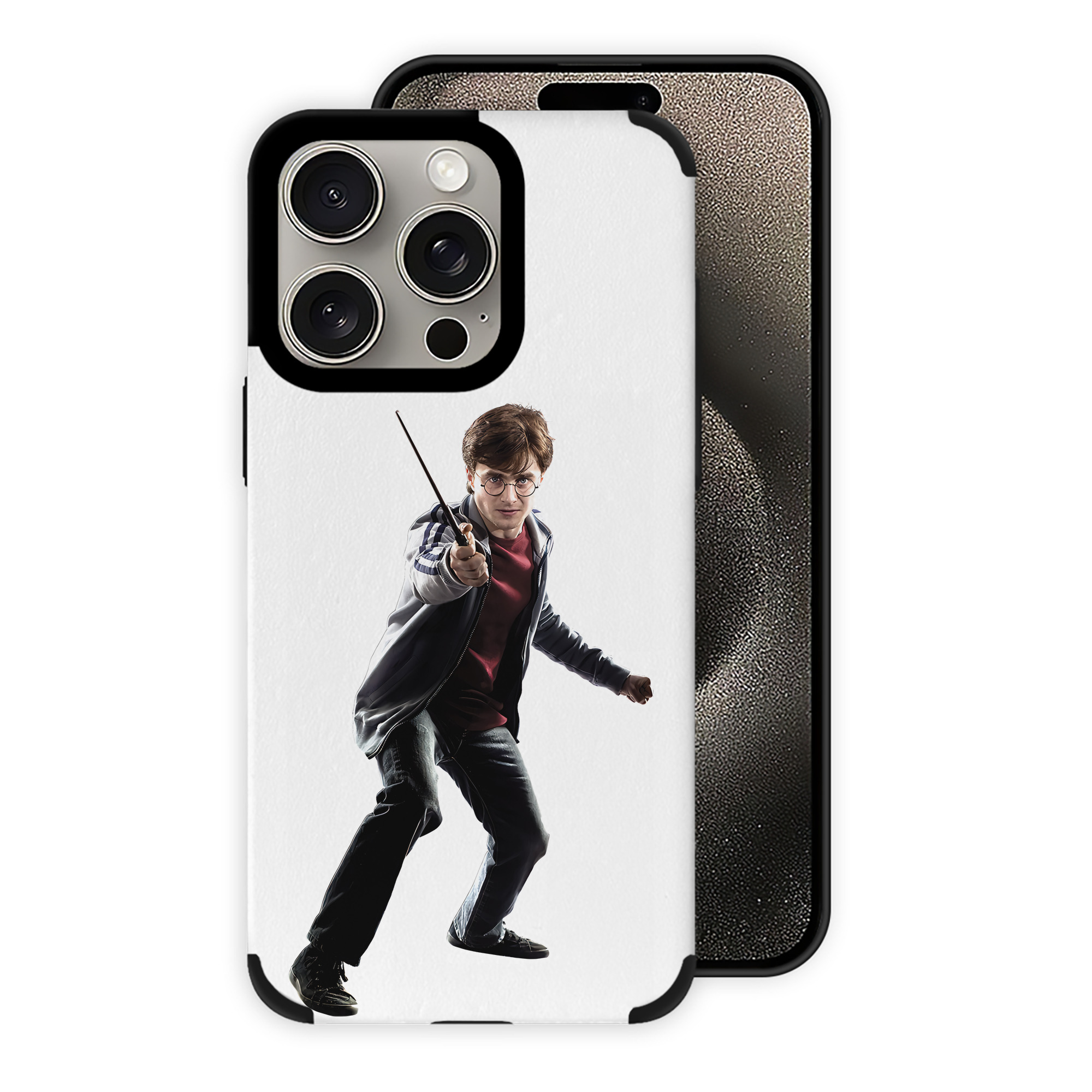 （画像用） Harry Potter ハリー・ポッターシリーズ 【iPhone15ProMax対応】 PUレザー スマホケース 耐衝撃＆黄変防止