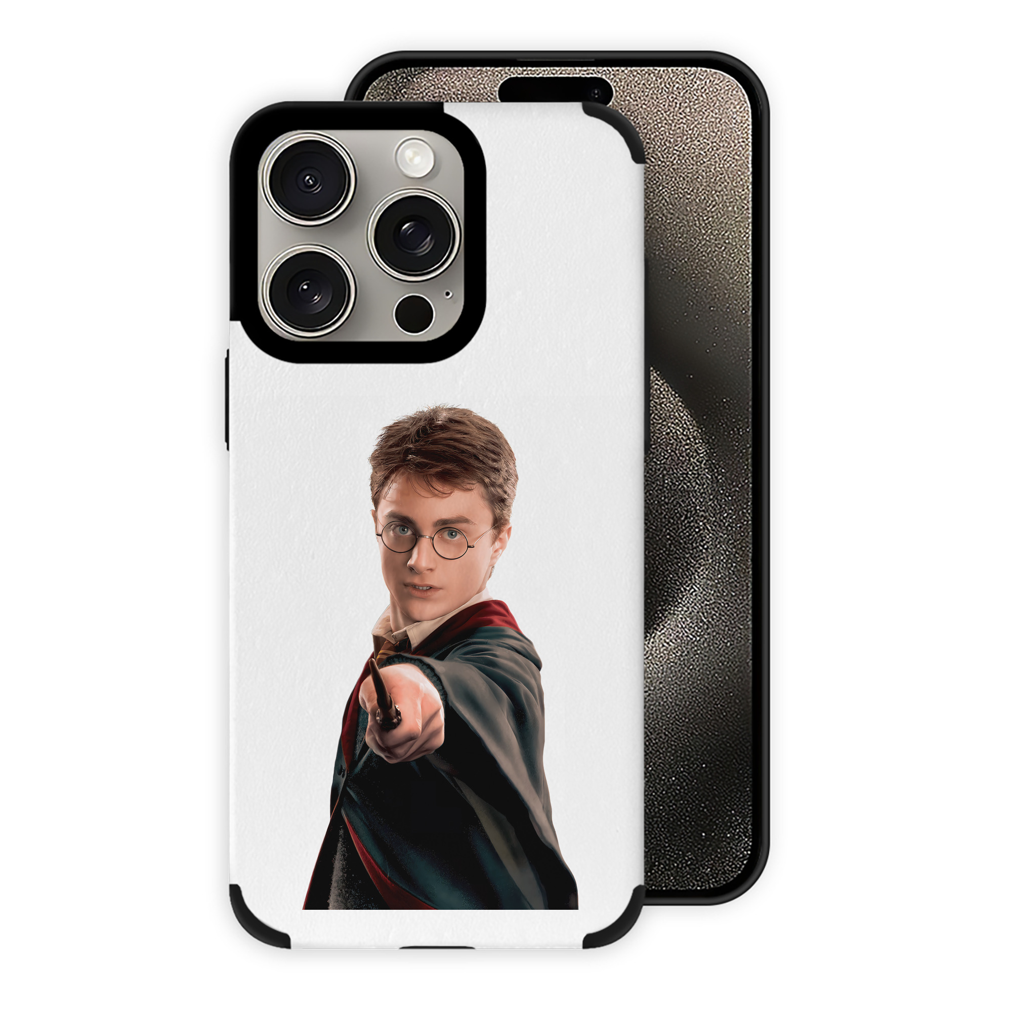 （画像用） Harry Potter ハリー・ポッターシリーズ 【iPhone15ProMax対応】 PUレザー スマホケース 耐衝撃＆黄変防止