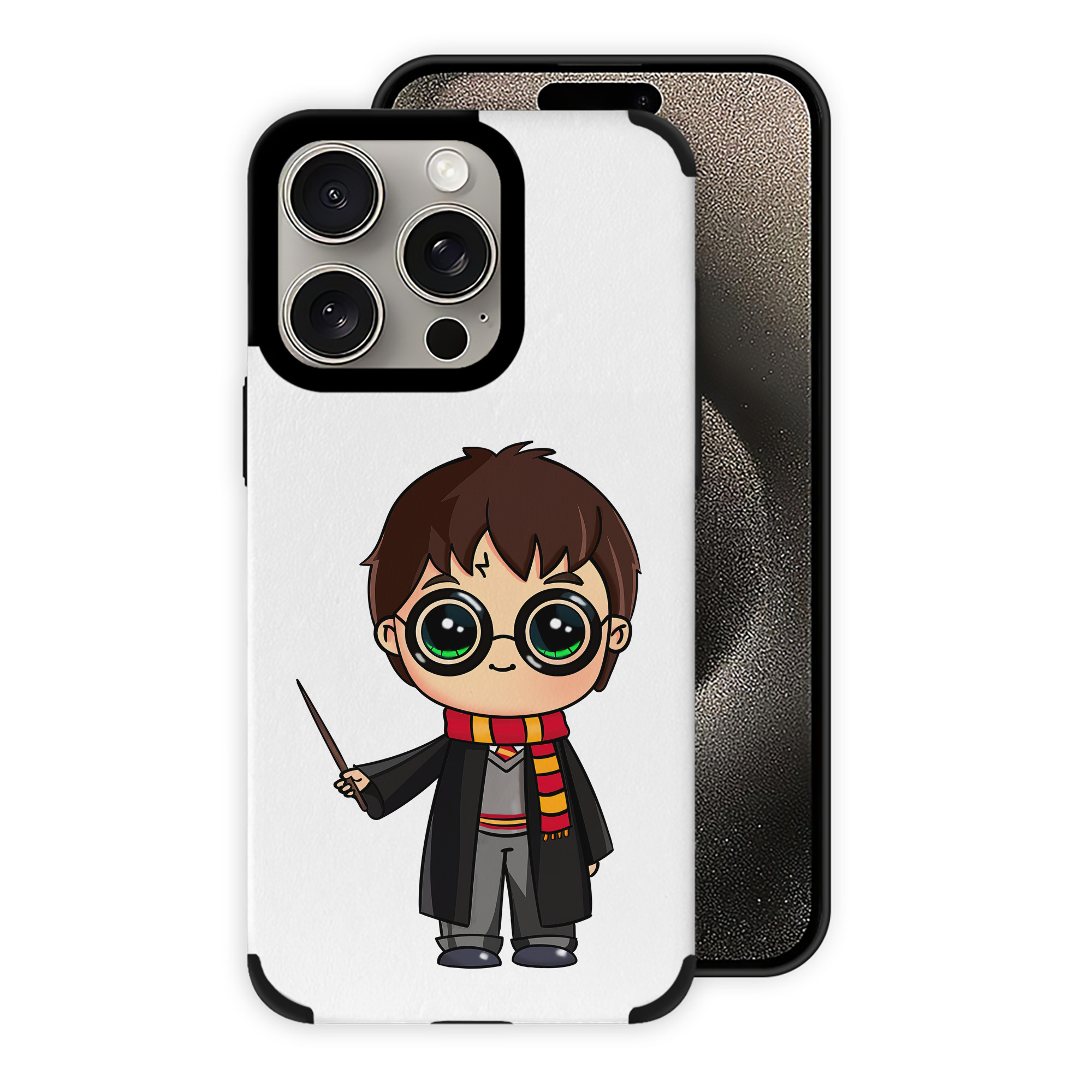 （画像用） Harry Potter ハリー・ポッターシリーズ 【iPhone15ProMax対応】 PUレザー スマホケース 耐衝撃＆黄変防止