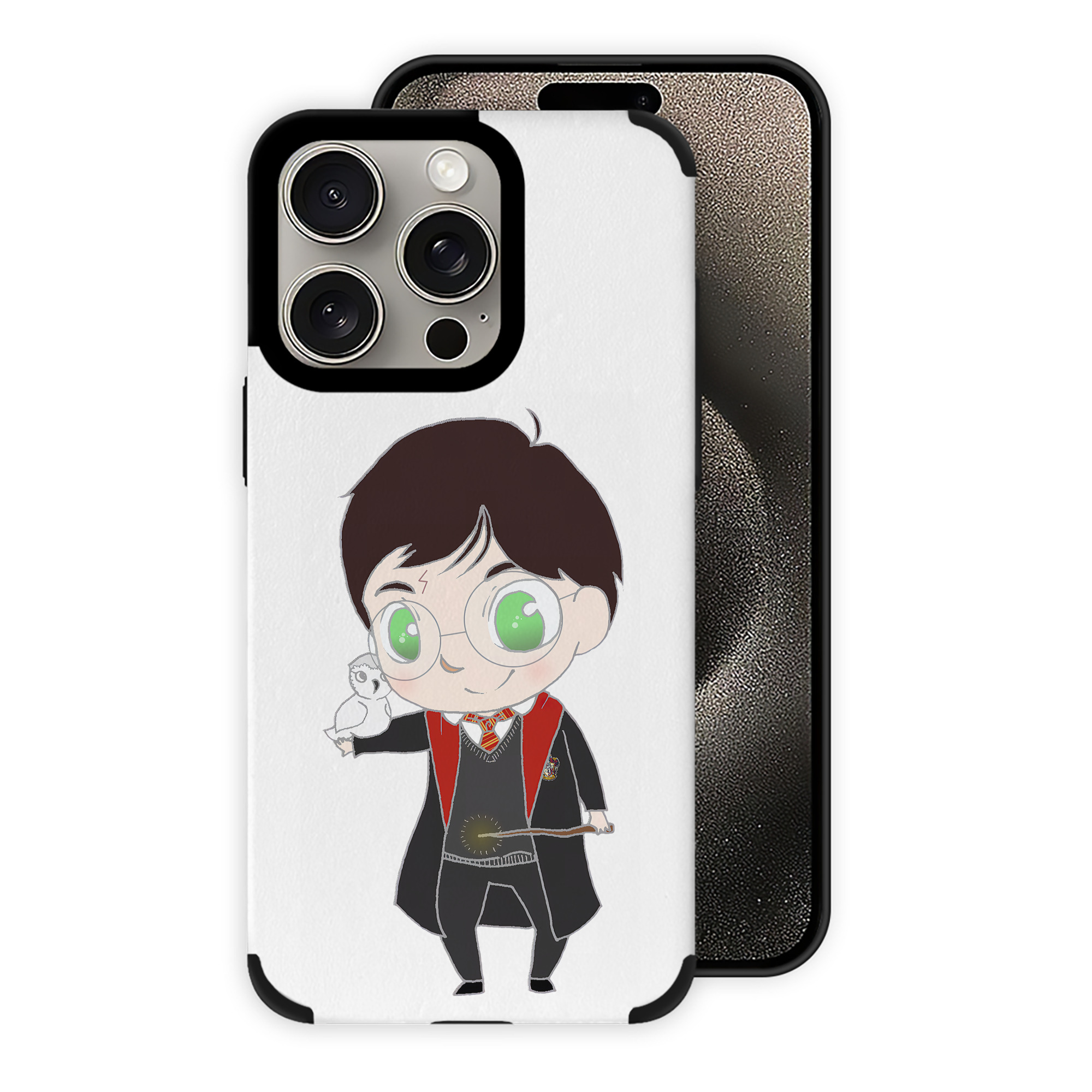 （画像用） Harry Potter ハリー・ポッターシリーズ 【iPhone15ProMax対応】 PUレザー スマホケース 耐衝撃＆黄変防止