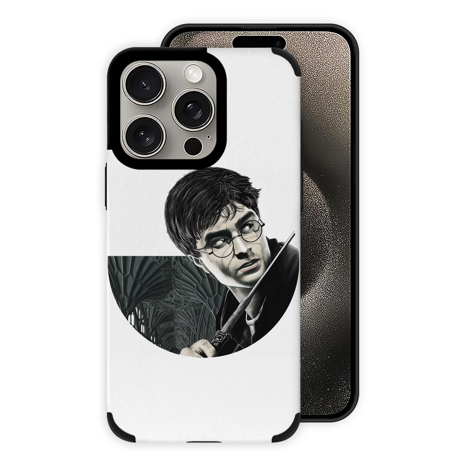 （画像用） Harry Potter ハリー・ポッターシリーズ 【iPhone15ProMax対応】 PUレザー スマホケース 耐衝撃＆黄変防止