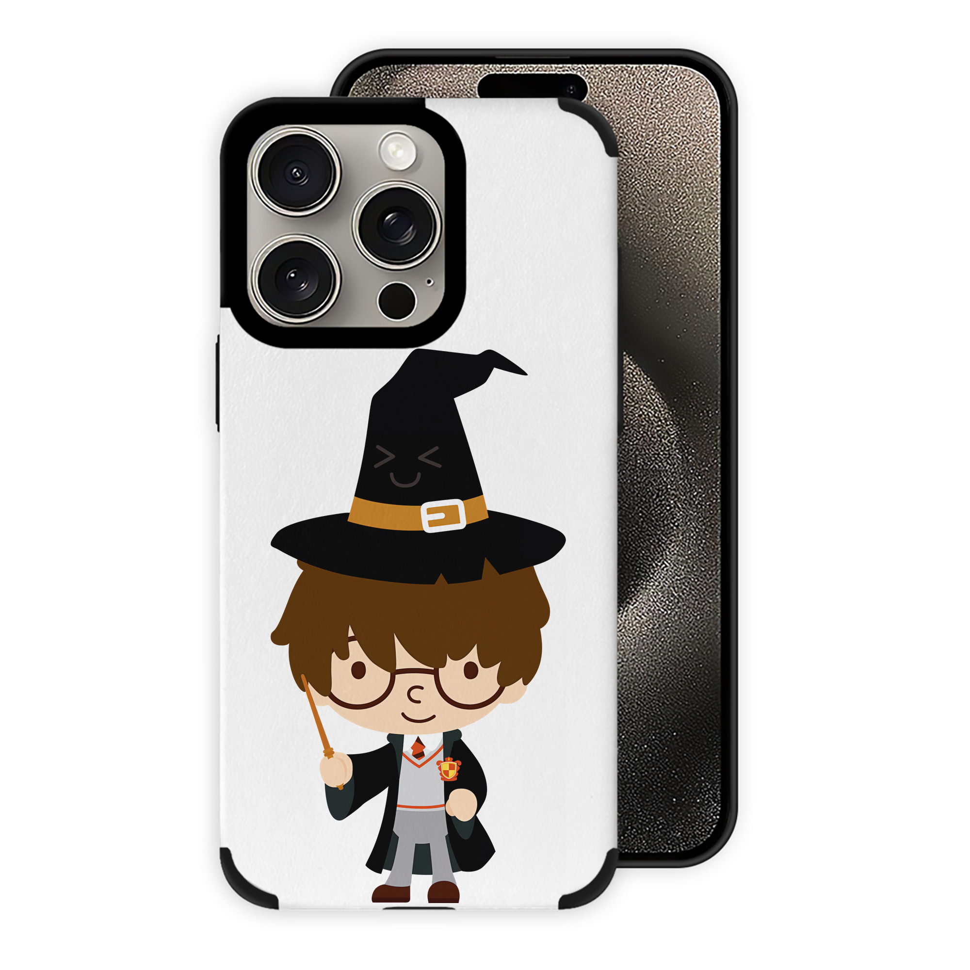 （画像用） Harry Potter ハリー・ポッターシリーズ 【iPhone15ProMax対応】 PUレザー スマホケース 耐衝撃＆黄変防止