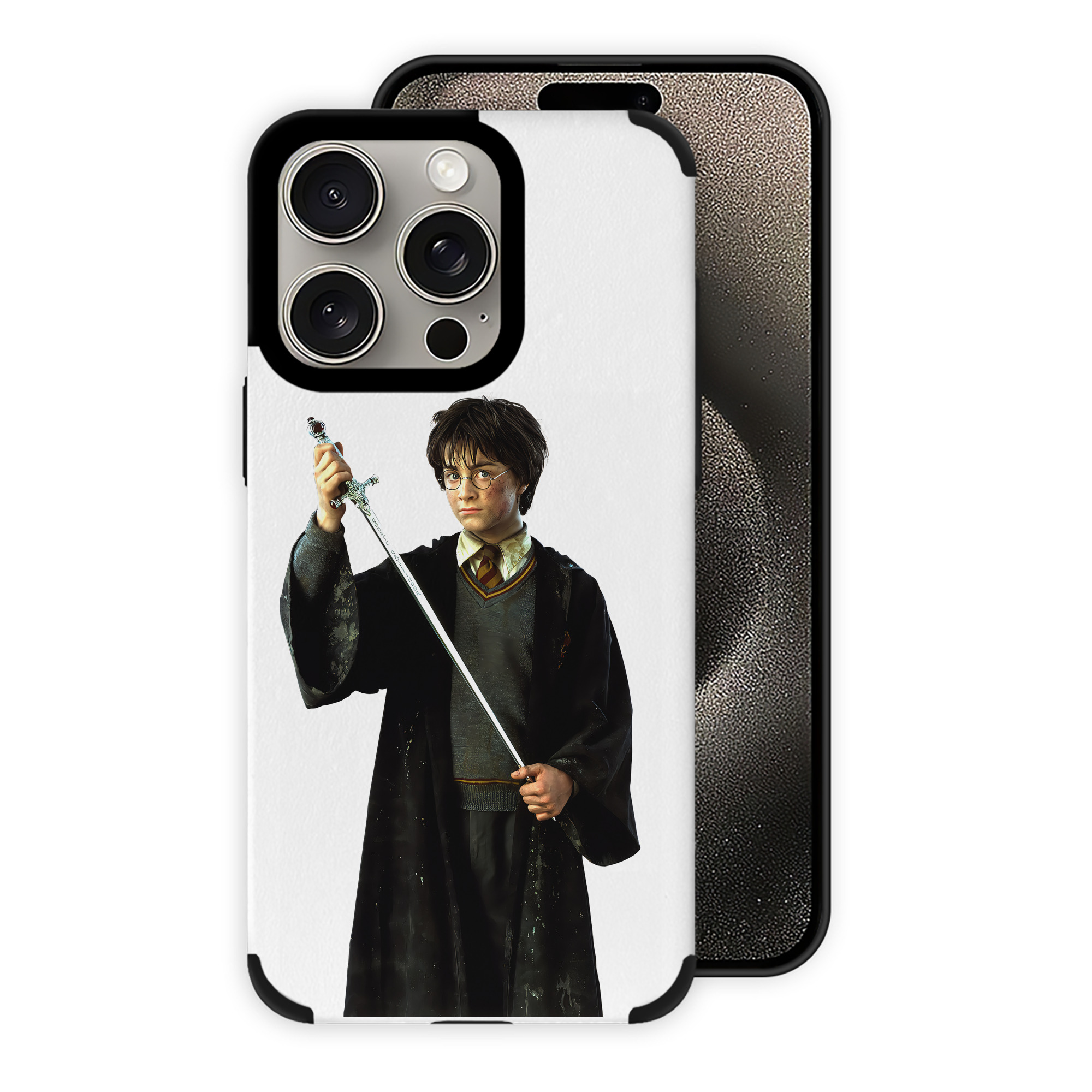 （画像用） Harry Potter ハリー・ポッターシリーズ 【iPhone15ProMax対応】 PUレザー スマホケース 耐衝撃＆黄変防止