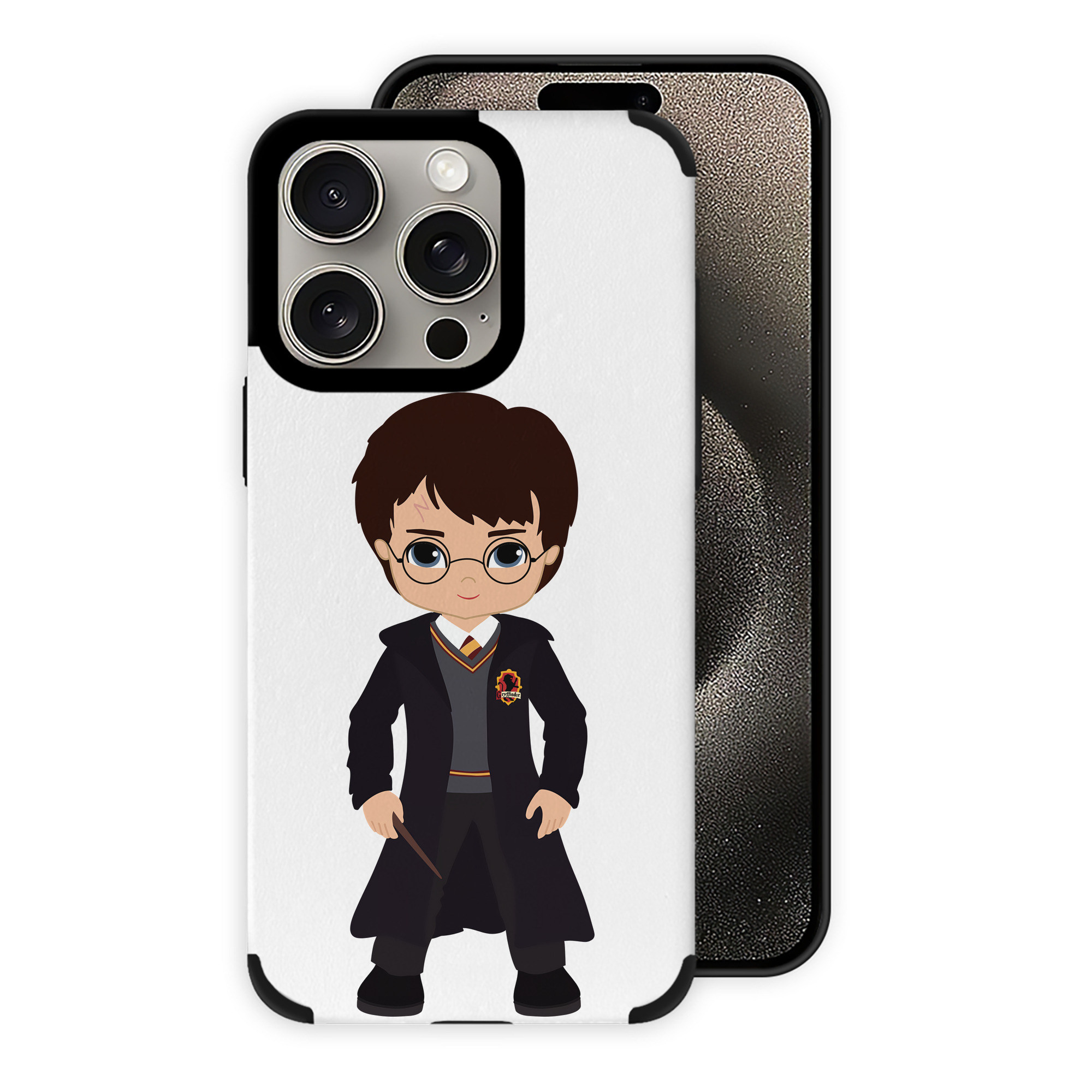 （画像用） Harry Potter ハリー・ポッターシリーズ 【iPhone15ProMax対応】 PUレザー スマホケース 耐衝撃＆黄変防止