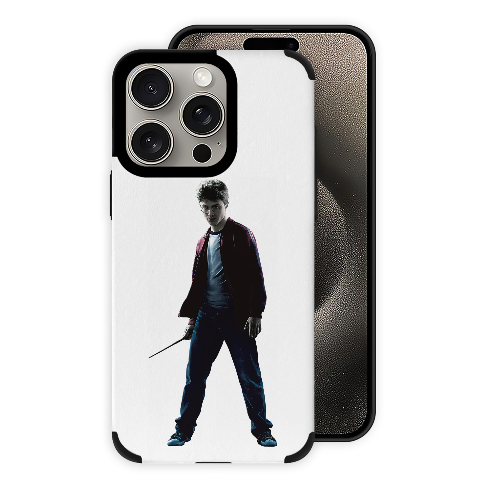 （画像用） Harry Potter ハリー・ポッターシリーズ 【iPhone15ProMax対応】 PUレザー スマホケース 耐衝撃＆黄変防止