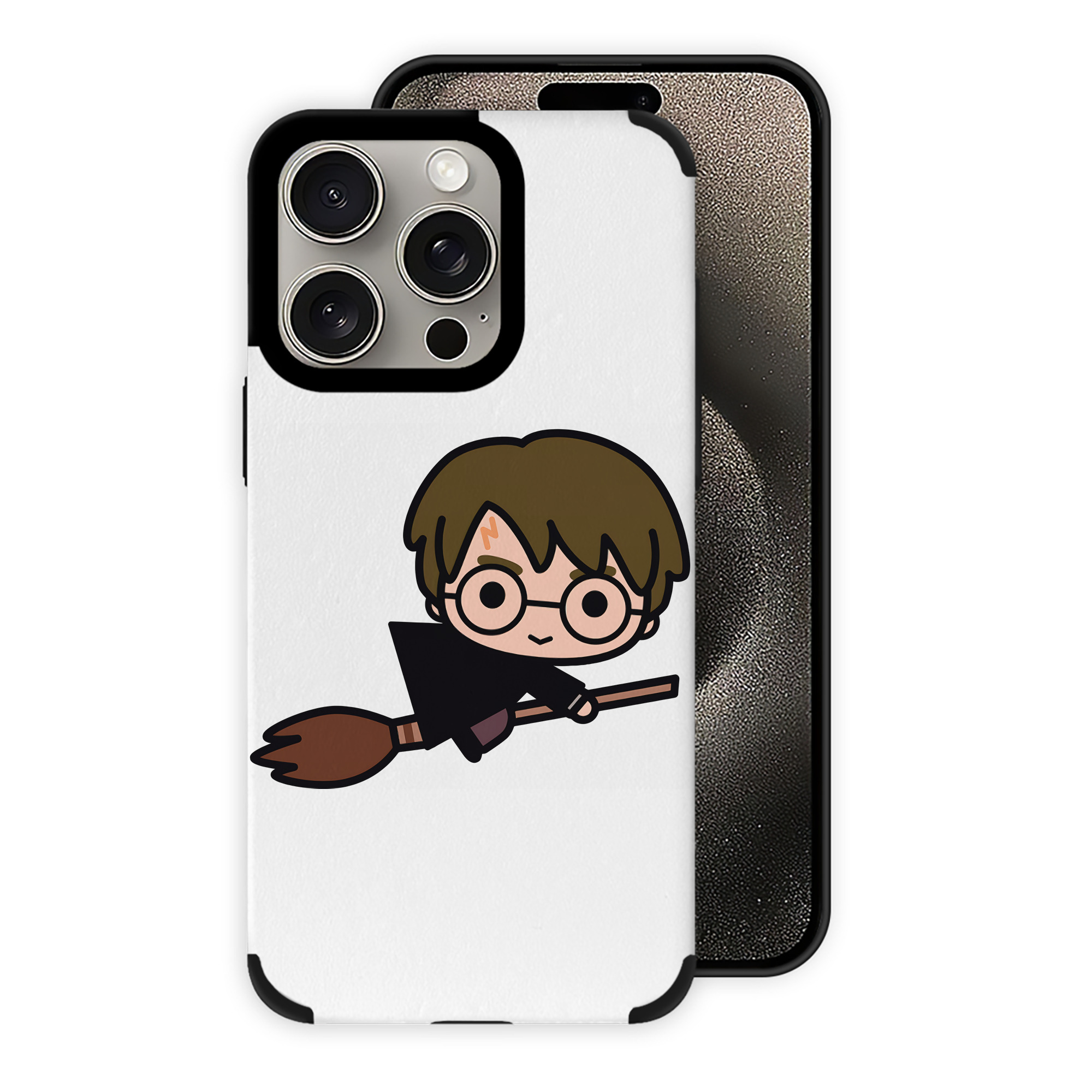（画像用） Harry Potter ハリー・ポッターシリーズ 【iPhone15ProMax対応】 PUレザー スマホケース 耐衝撃＆黄変防止
