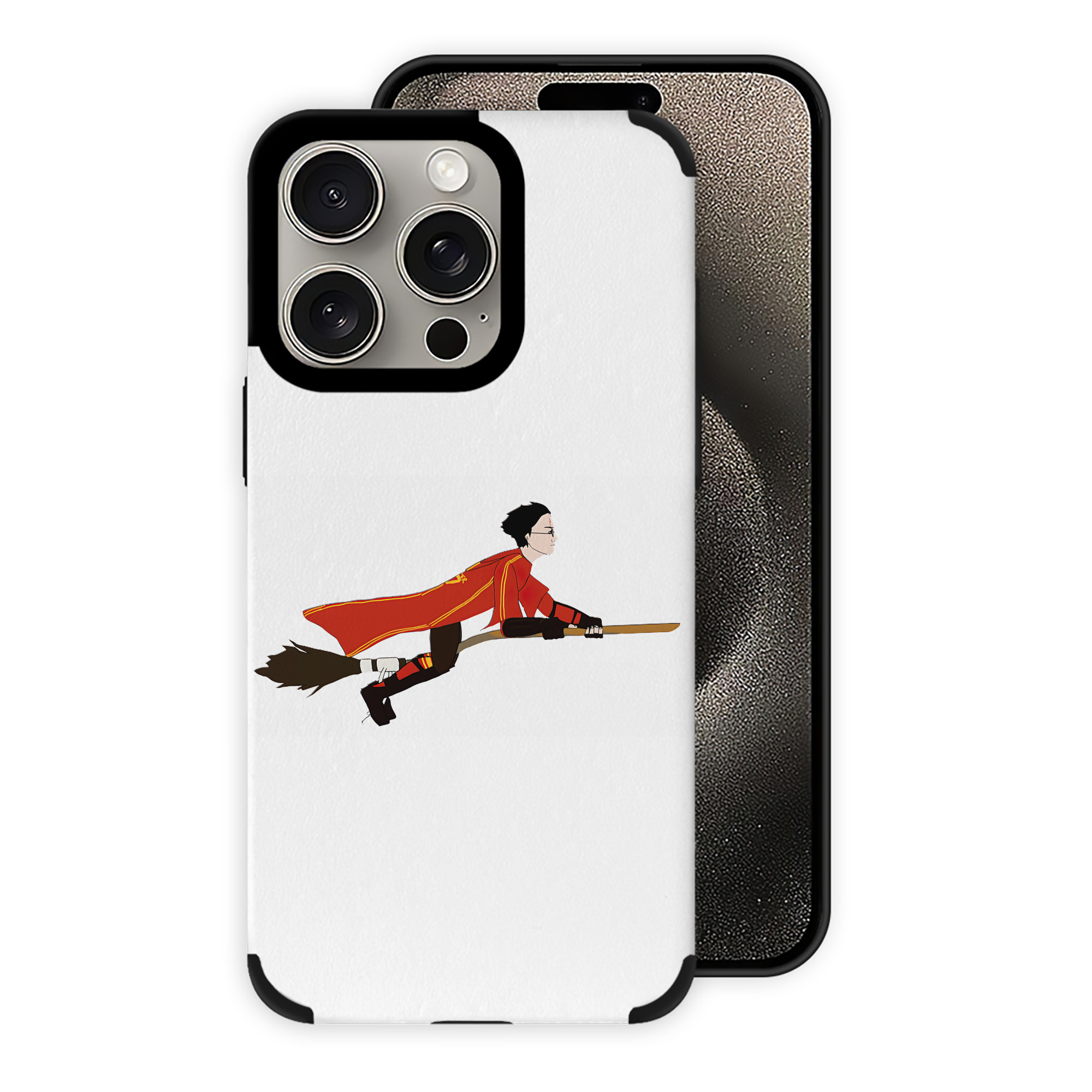 （画像用） Harry Potter ハリー・ポッターシリーズ 【iPhone15ProMax対応】 PUレザー スマホケース 耐衝撃＆黄変防止