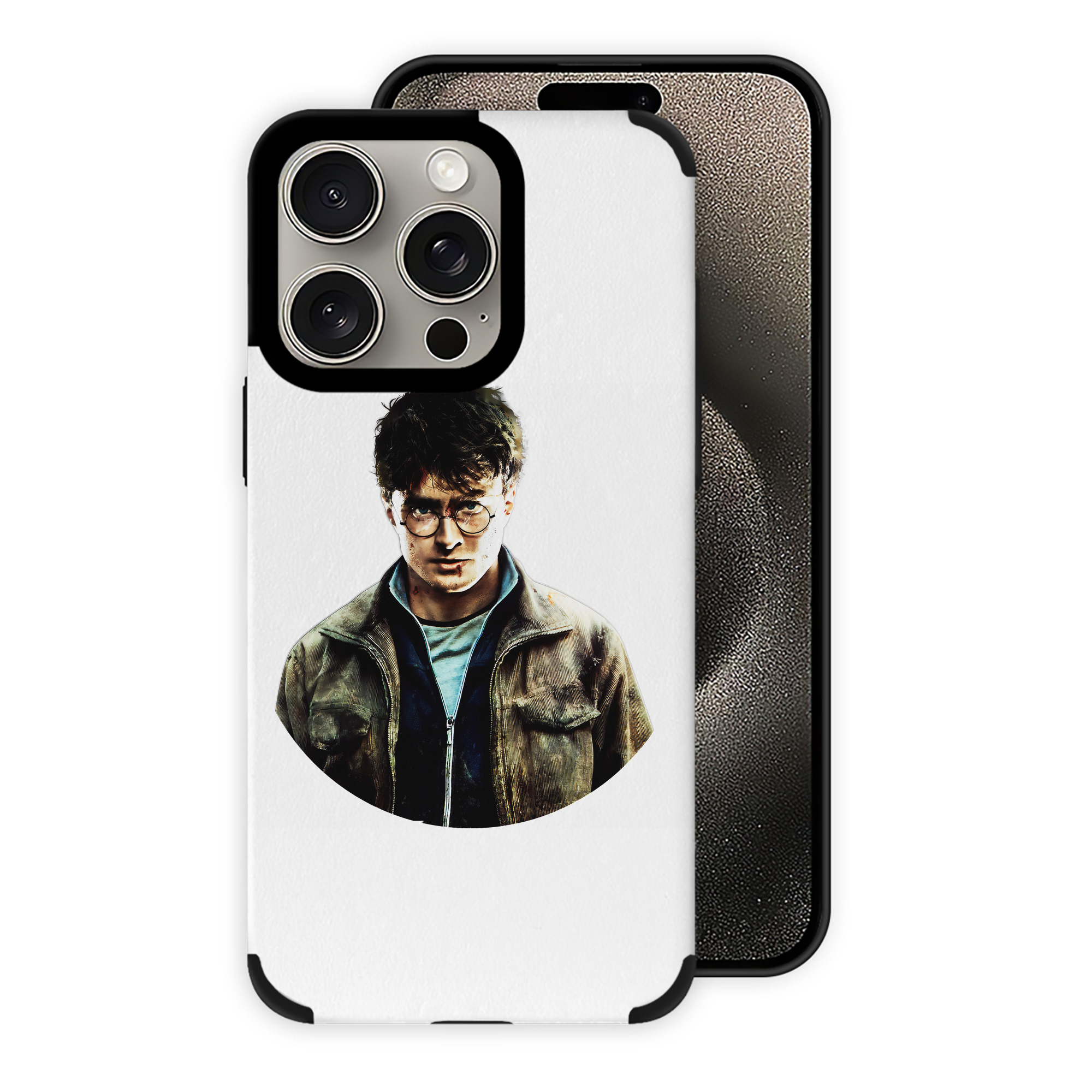 （画像用） Harry Potter ハリー・ポッターシリーズ 【iPhone15ProMax対応】 PUレザー スマホケース 耐衝撃＆黄変防止
