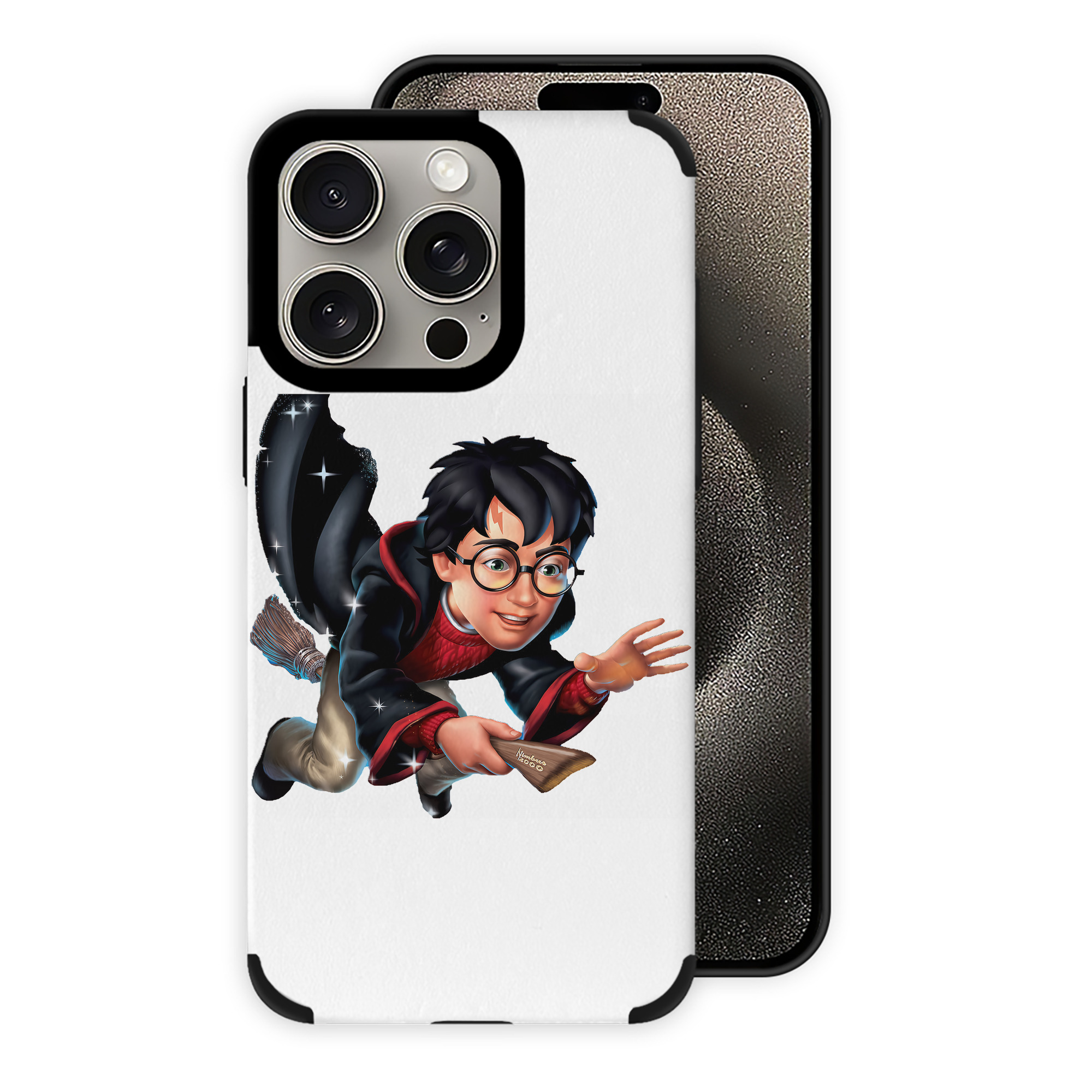（画像用） Harry Potter ハリー・ポッターシリーズ 【iPhone15ProMax対応】 PUレザー スマホケース 耐衝撃＆黄変防止