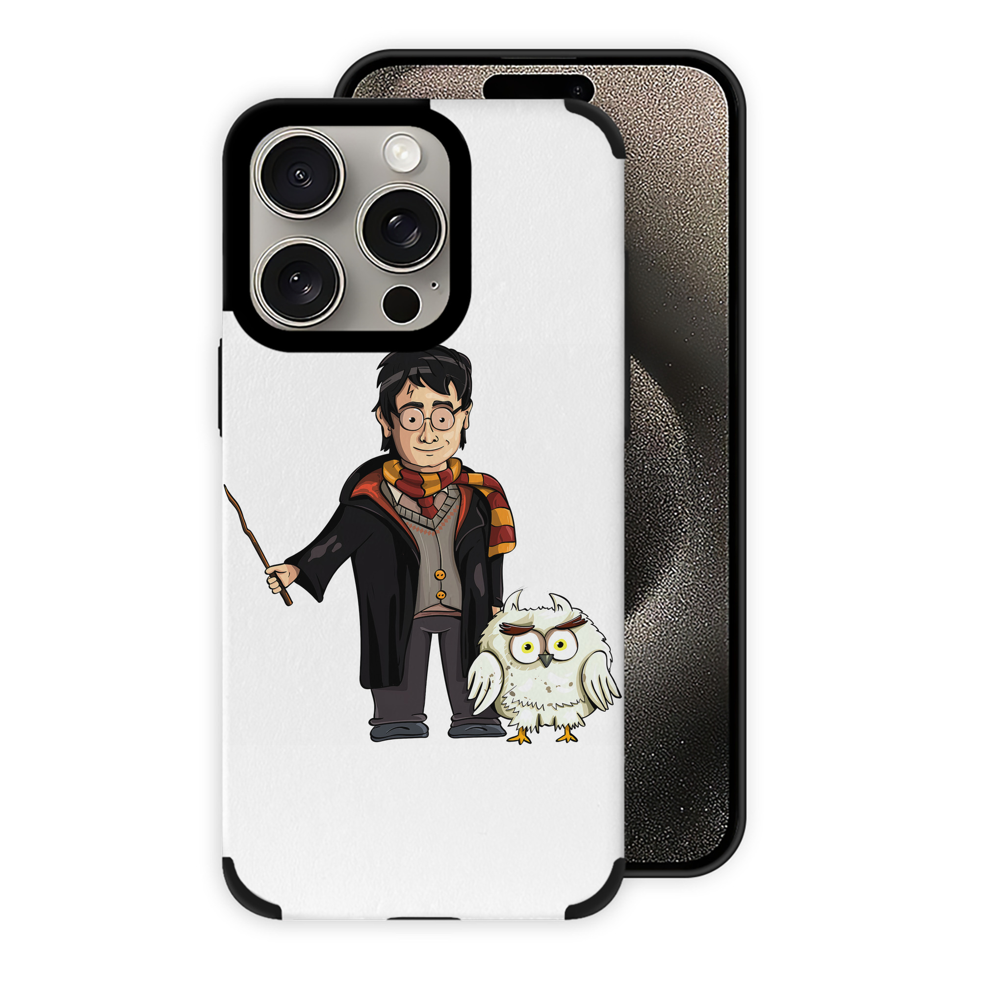 （画像用） Harry Potter ハリー・ポッターシリーズ 【iPhone15ProMax対応】 PUレザー スマホケース 耐衝撃＆黄変防止