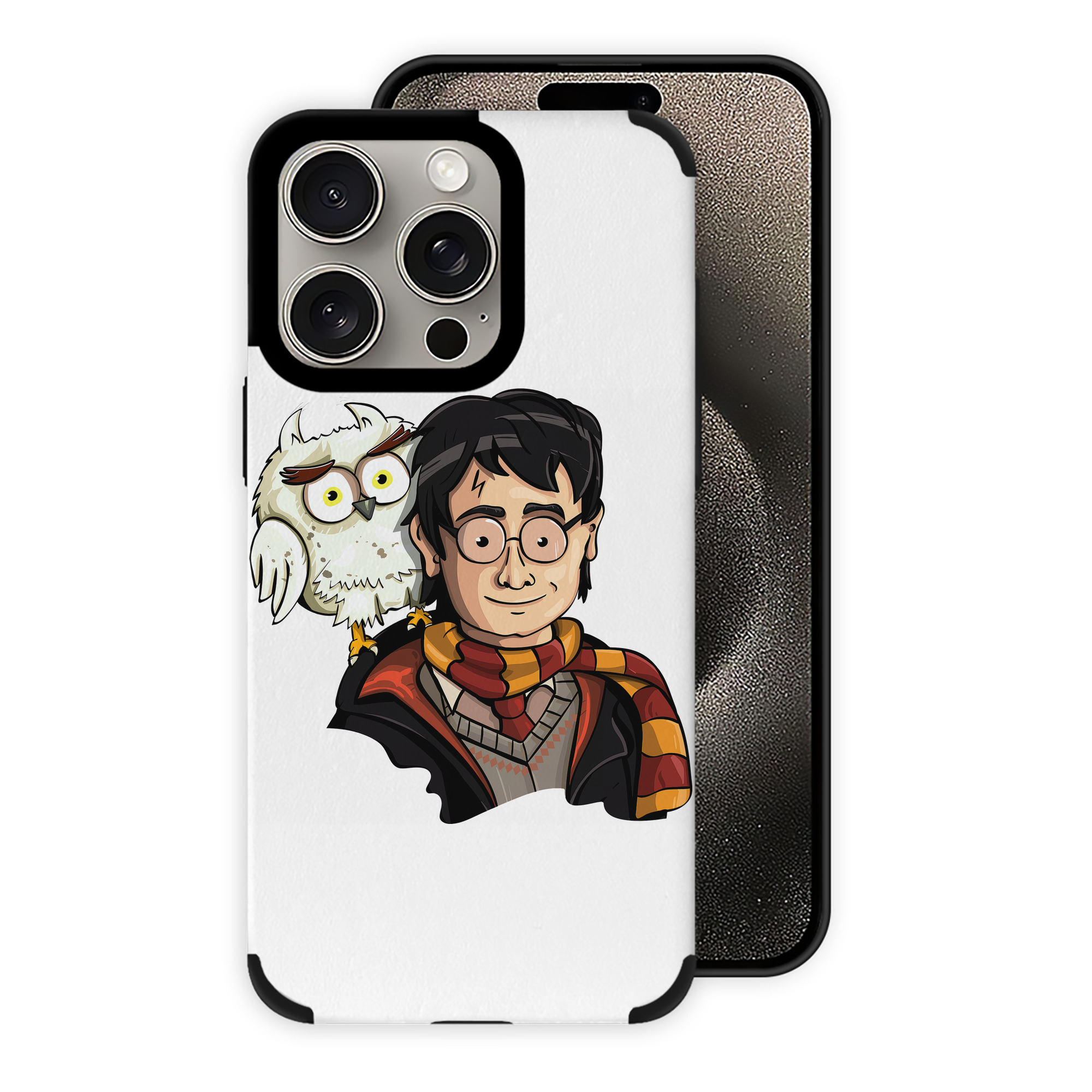 （画像用） Harry Potter ハリー・ポッターシリーズ 【iPhone15ProMax対応】 PUレザー スマホケース 耐衝撃＆黄変防止