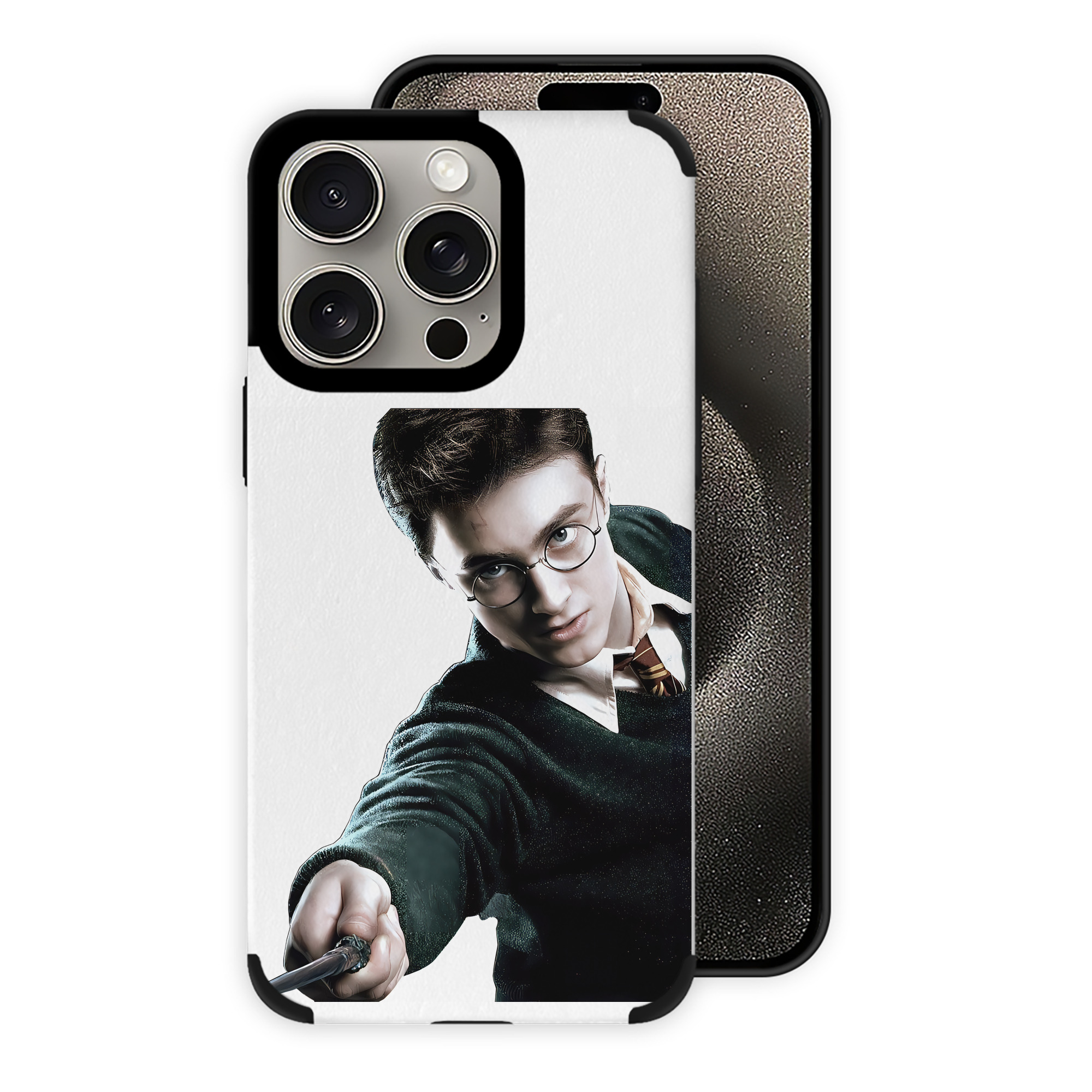 （画像用） Harry Potter ハリー・ポッターシリーズ 【iPhone15ProMax対応】 PUレザー スマホケース 耐衝撃＆黄変防止