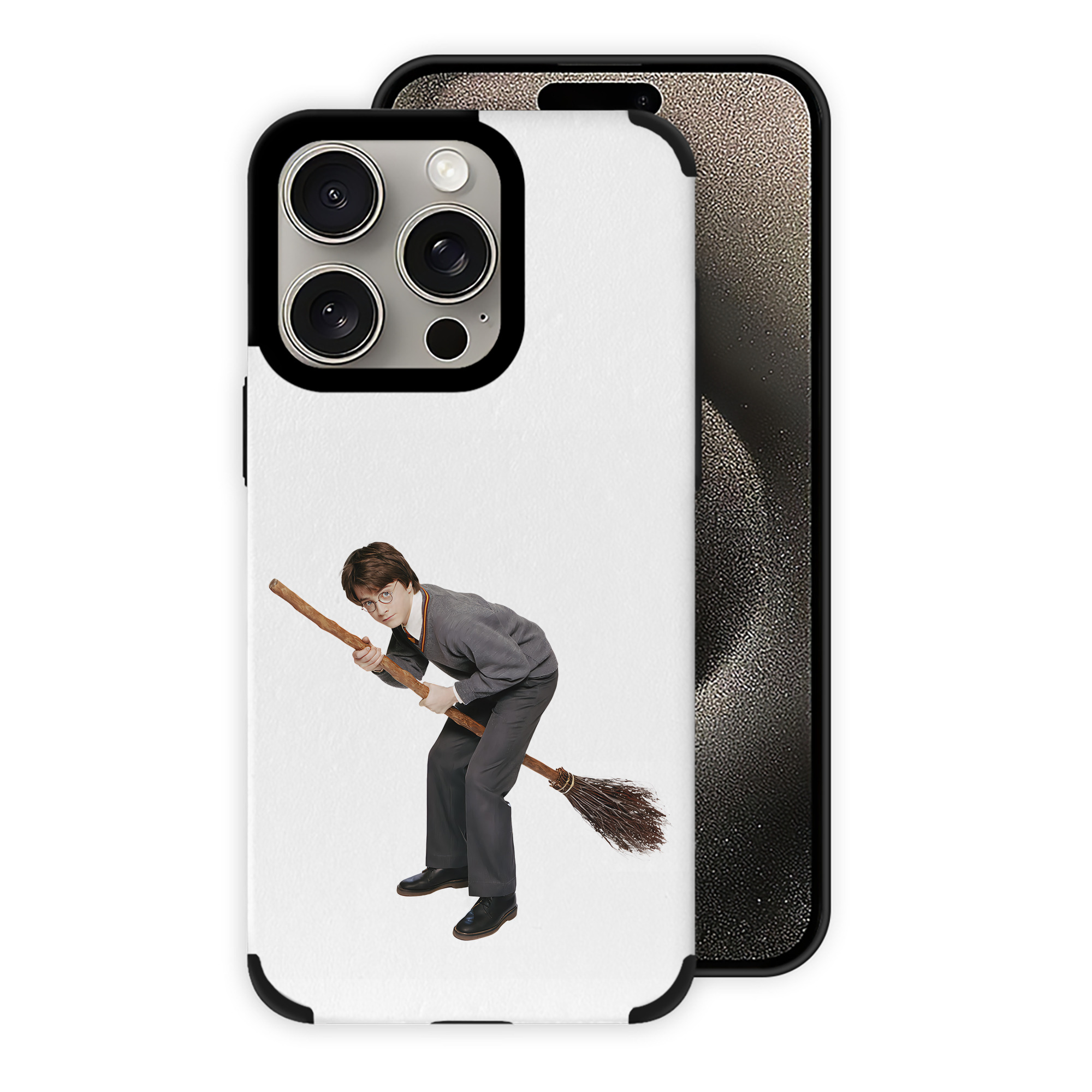 （画像用） Harry Potter ハリー・ポッターシリーズ 【iPhone15ProMax対応】 PUレザー スマホケース 耐衝撃＆黄変防止