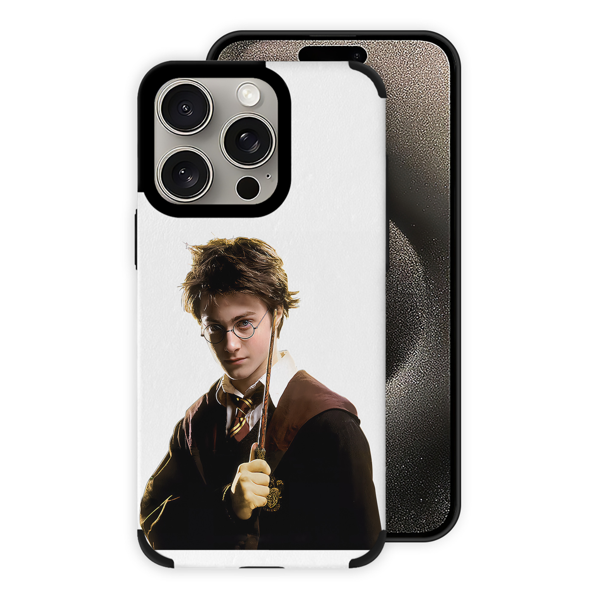 （画像用） Harry Potter ハリー・ポッターシリーズ 【iPhone15ProMax対応】 PUレザー スマホケース 耐衝撃＆黄変防止