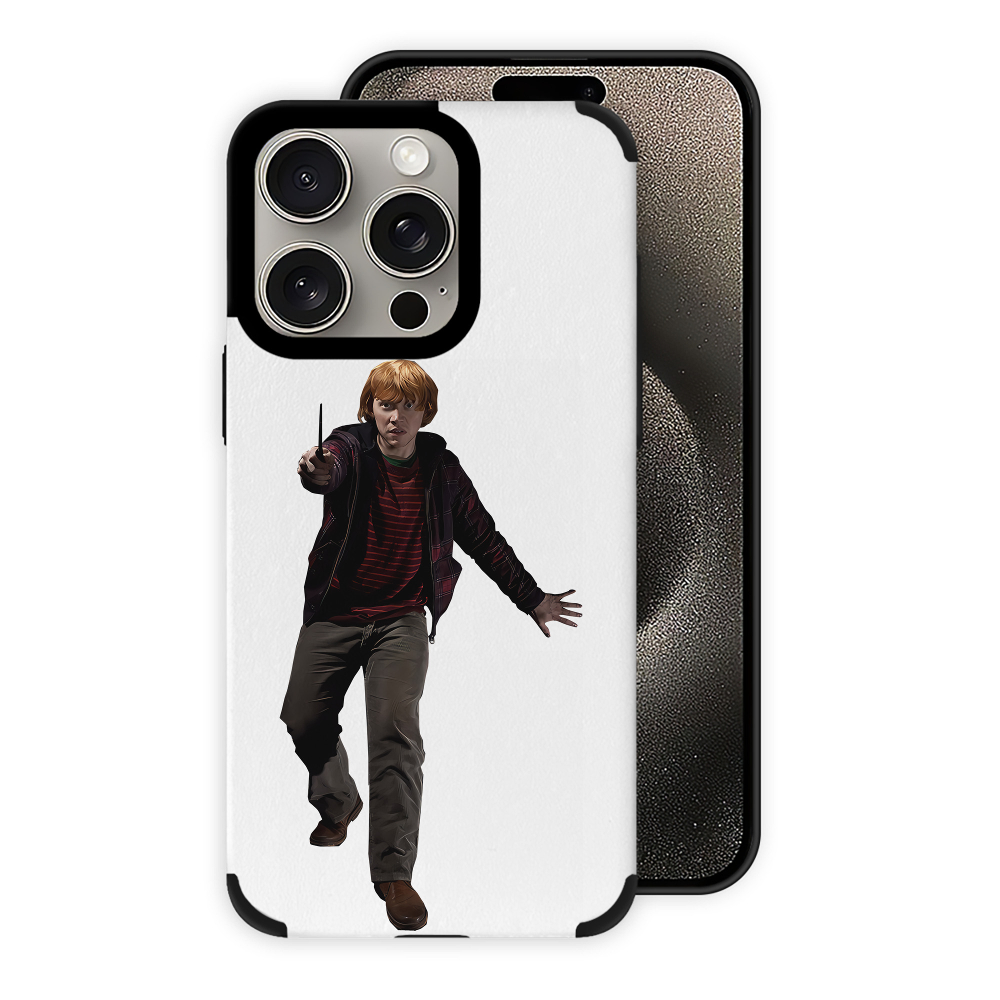 （画像用） Harry Potter ハリー・ポッターシリーズ 【iPhone15ProMax対応】 PUレザー スマホケース 耐衝撃＆黄変防止
