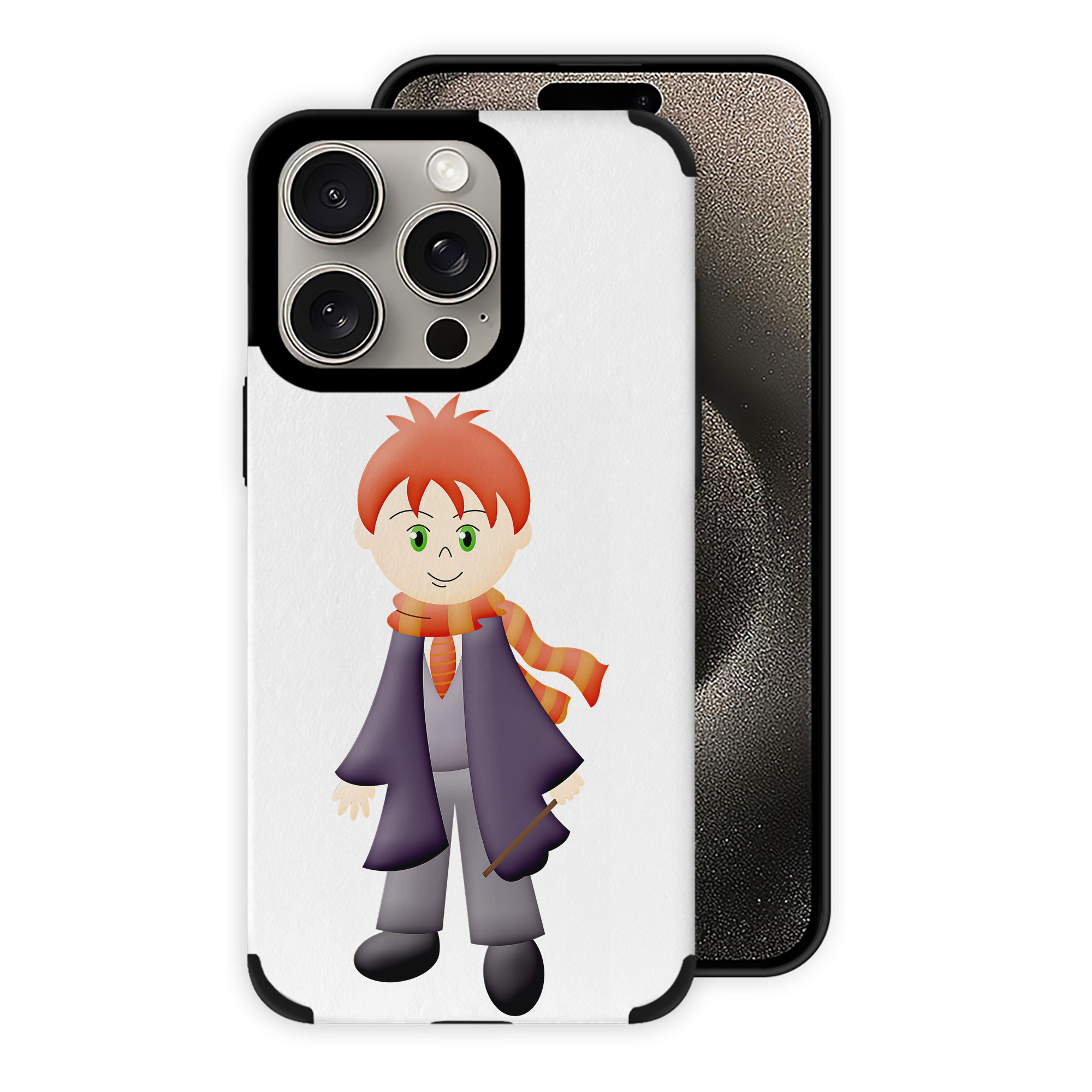 （画像用） Harry Potter ハリー・ポッターシリーズ 【iPhone15ProMax対応】 PUレザー スマホケース 耐衝撃＆黄変防止