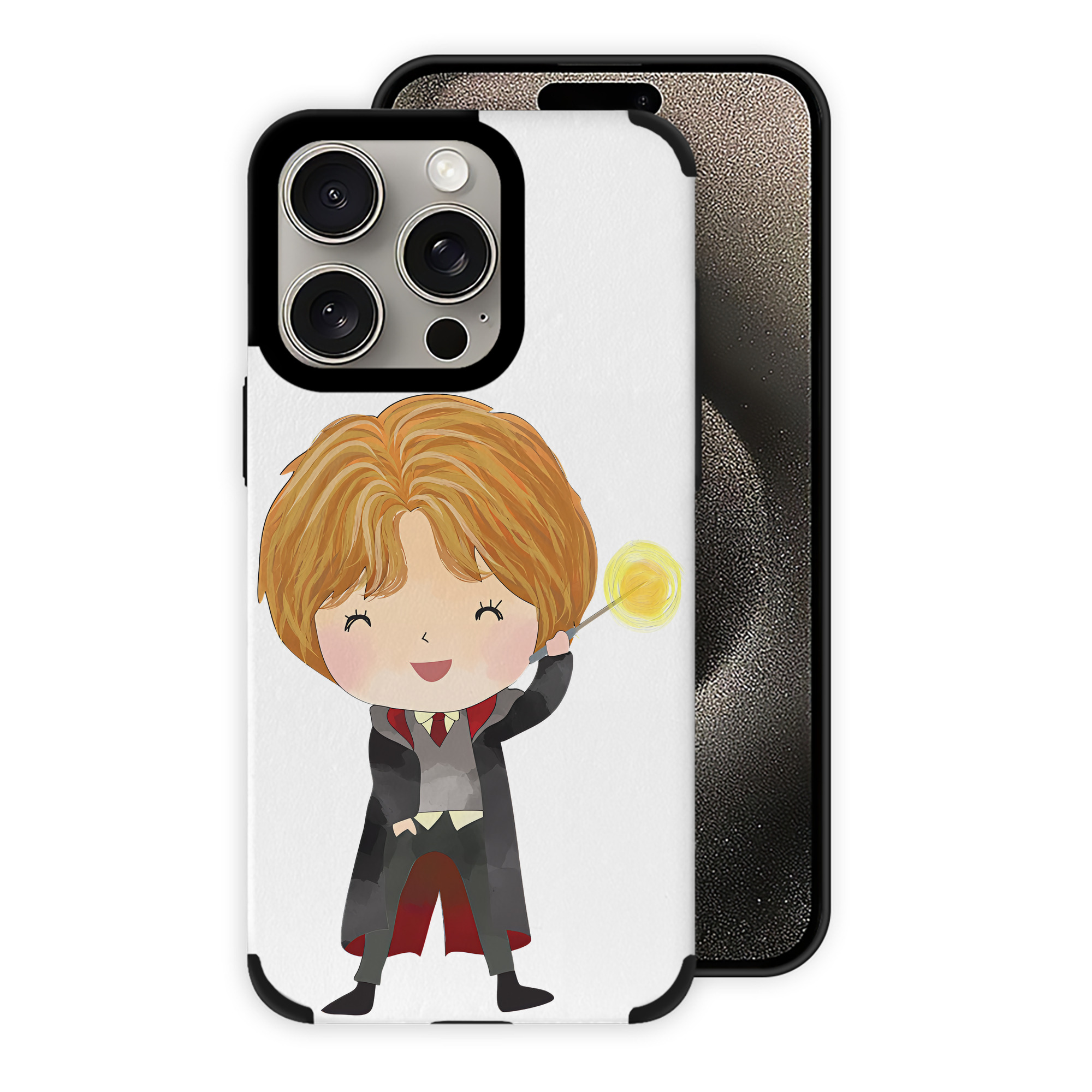 （画像用） Harry Potter ハリー・ポッターシリーズ 【iPhone15ProMax対応】 PUレザー スマホケース 耐衝撃＆黄変防止