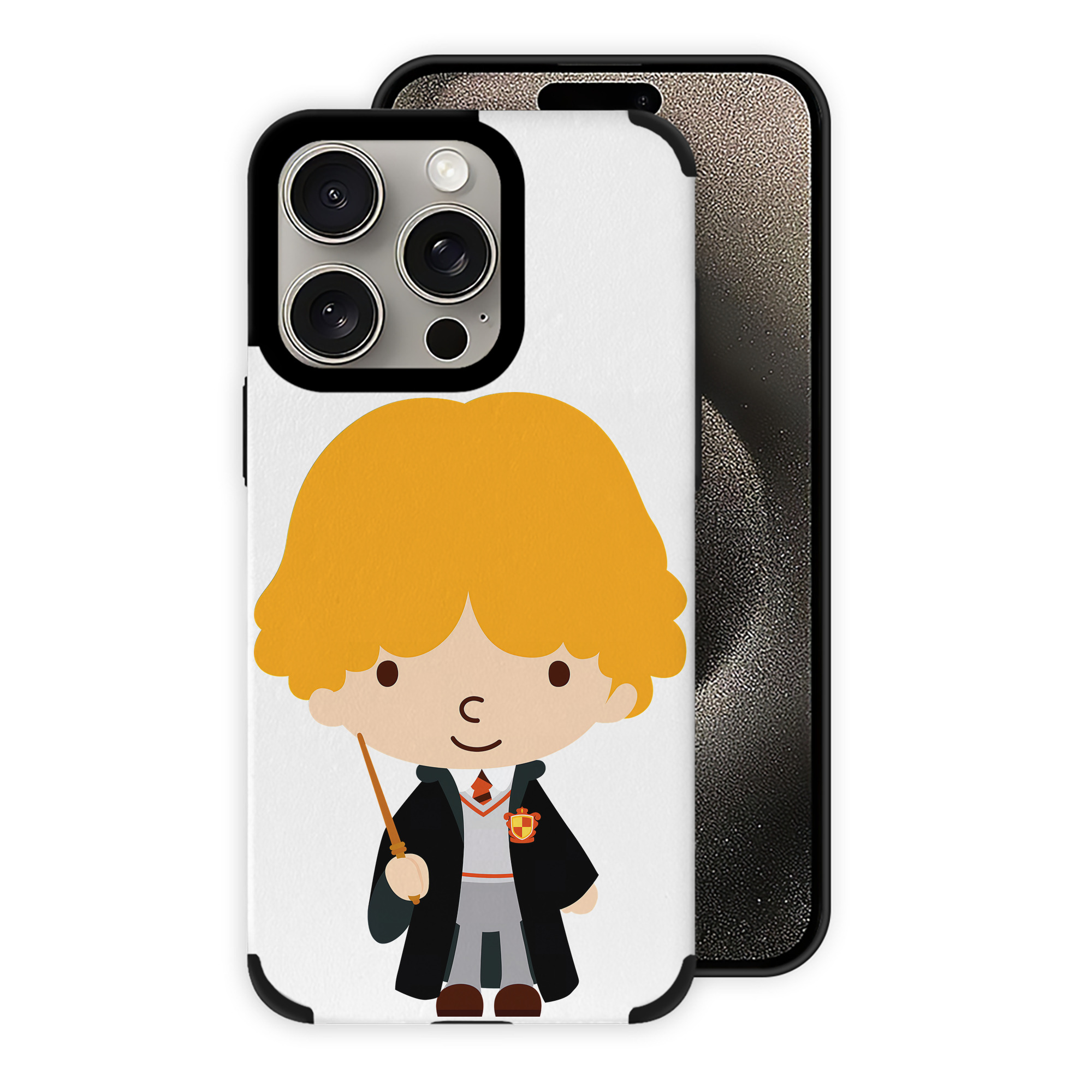 （画像用） Harry Potter ハリー・ポッターシリーズ 【iPhone15ProMax対応】 PUレザー スマホケース 耐衝撃＆黄変防止