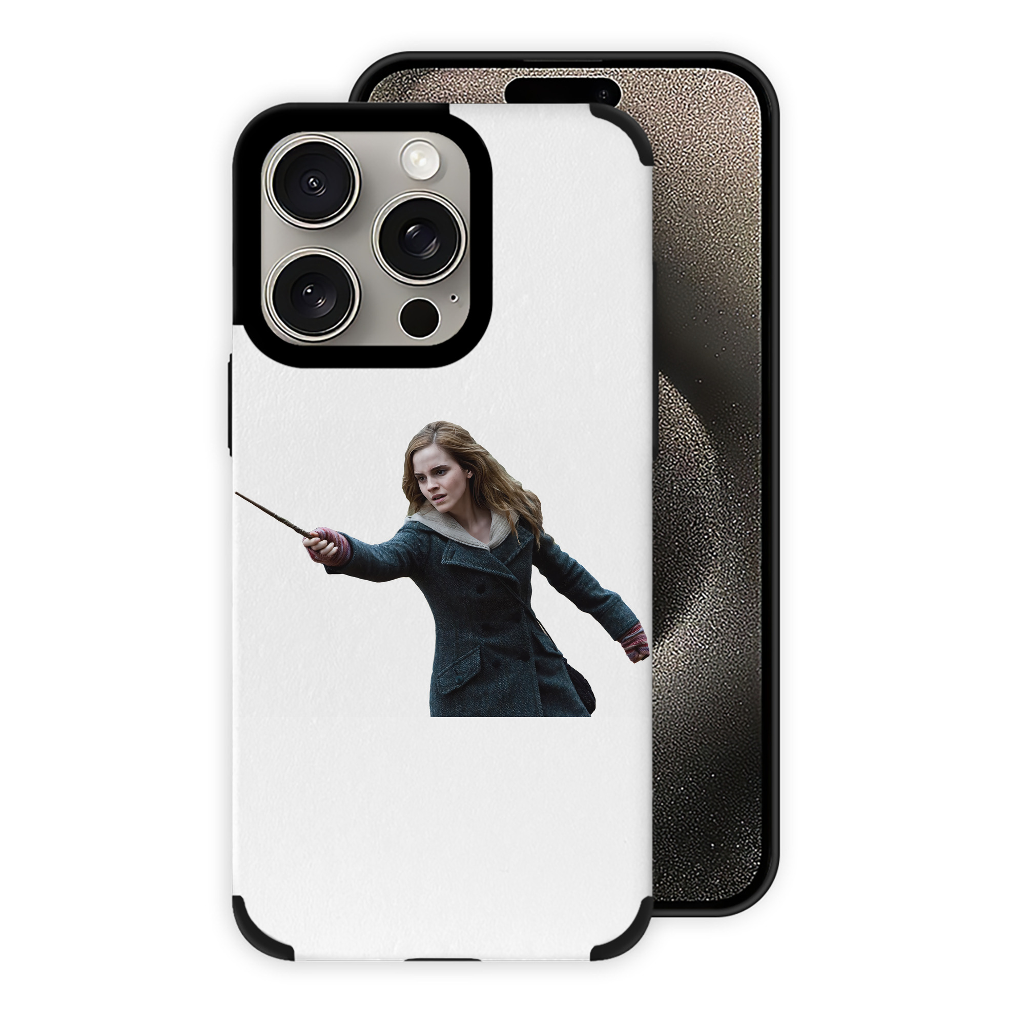 （画像用） Harry Potter ハリー・ポッターシリーズ 【iPhone15ProMax対応】 PUレザー スマホケース 耐衝撃＆黄変防止