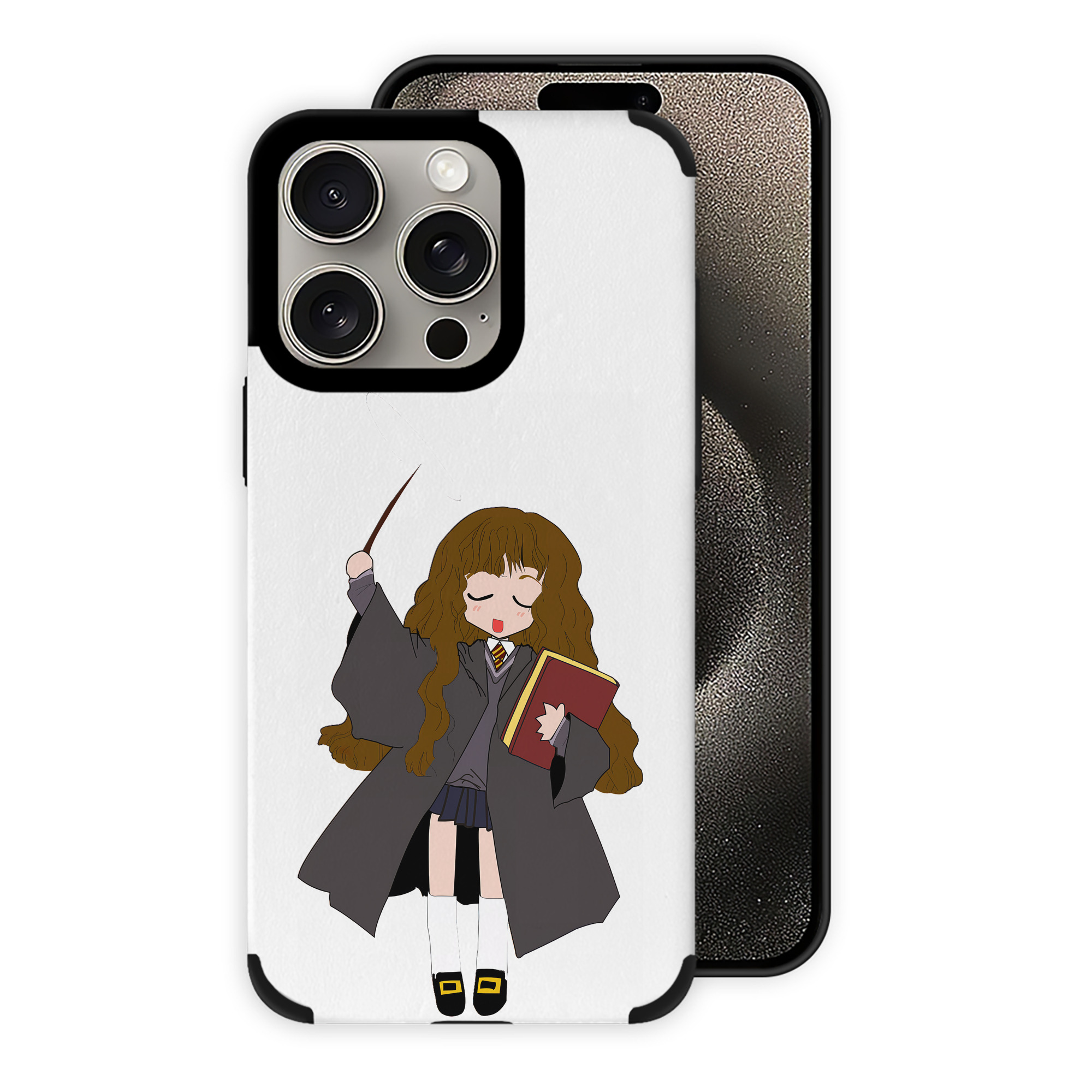 （画像用） Harry Potter ハリー・ポッターシリーズ 【iPhone15ProMax対応】 PUレザー スマホケース 耐衝撃＆黄変防止