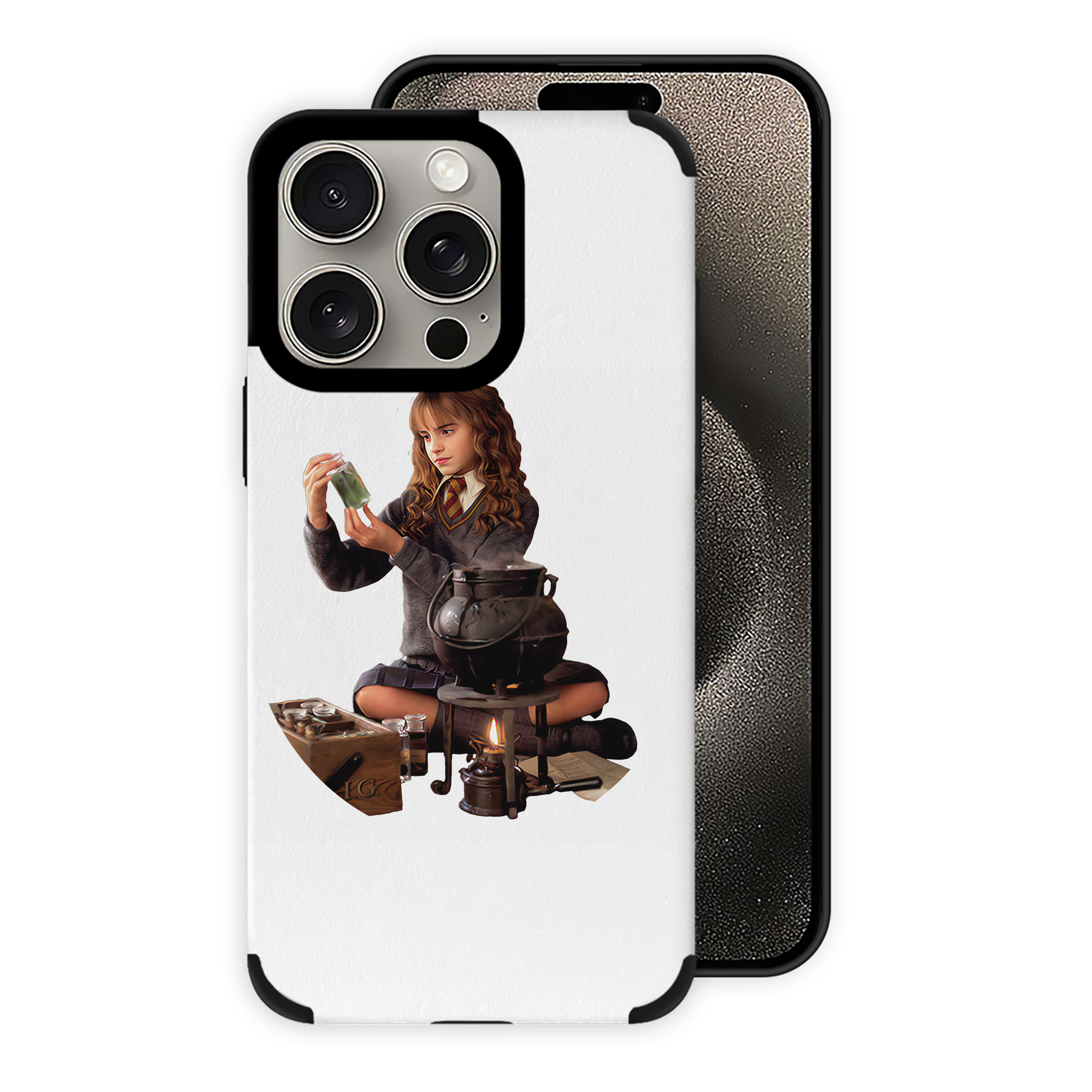 （画像用） Harry Potter ハリー・ポッターシリーズ 【iPhone15ProMax対応】 PUレザー スマホケース 耐衝撃＆黄変防止