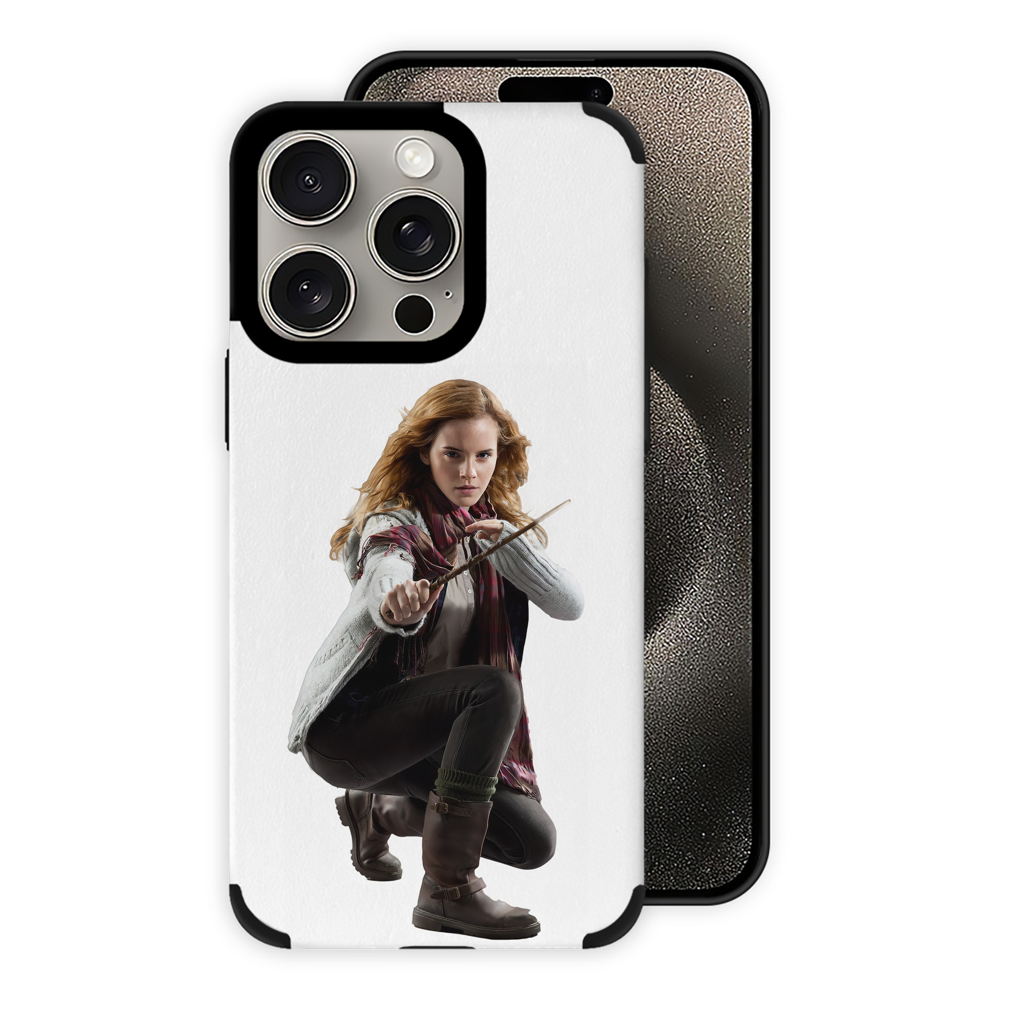 （画像用） Harry Potter ハリー・ポッターシリーズ 【iPhone15ProMax対応】 PUレザー スマホケース 耐衝撃＆黄変防止