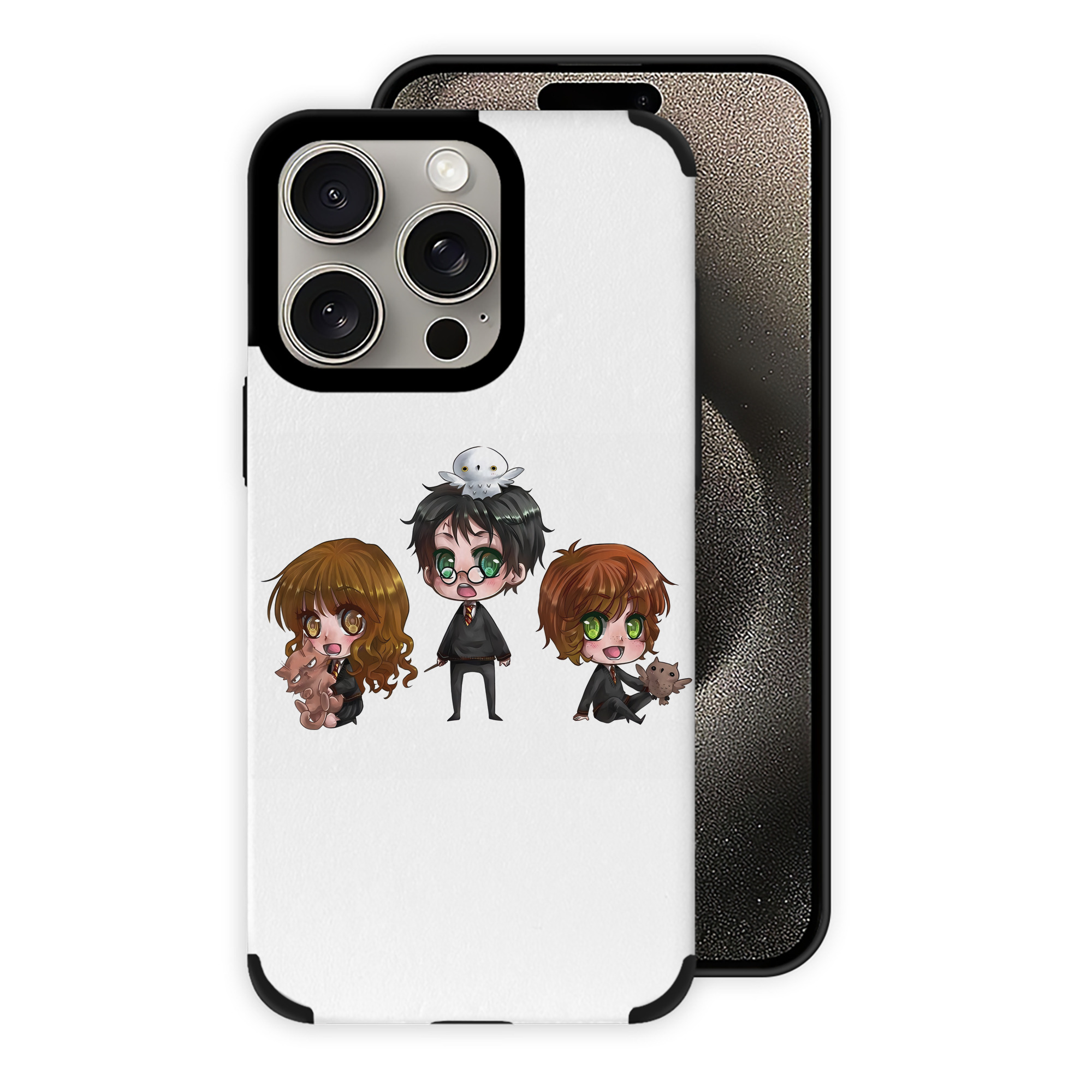 （画像用） Harry Potter ハリー・ポッターシリーズ 【iPhone15ProMax対応】 PUレザー スマホケース 耐衝撃＆黄変防止
