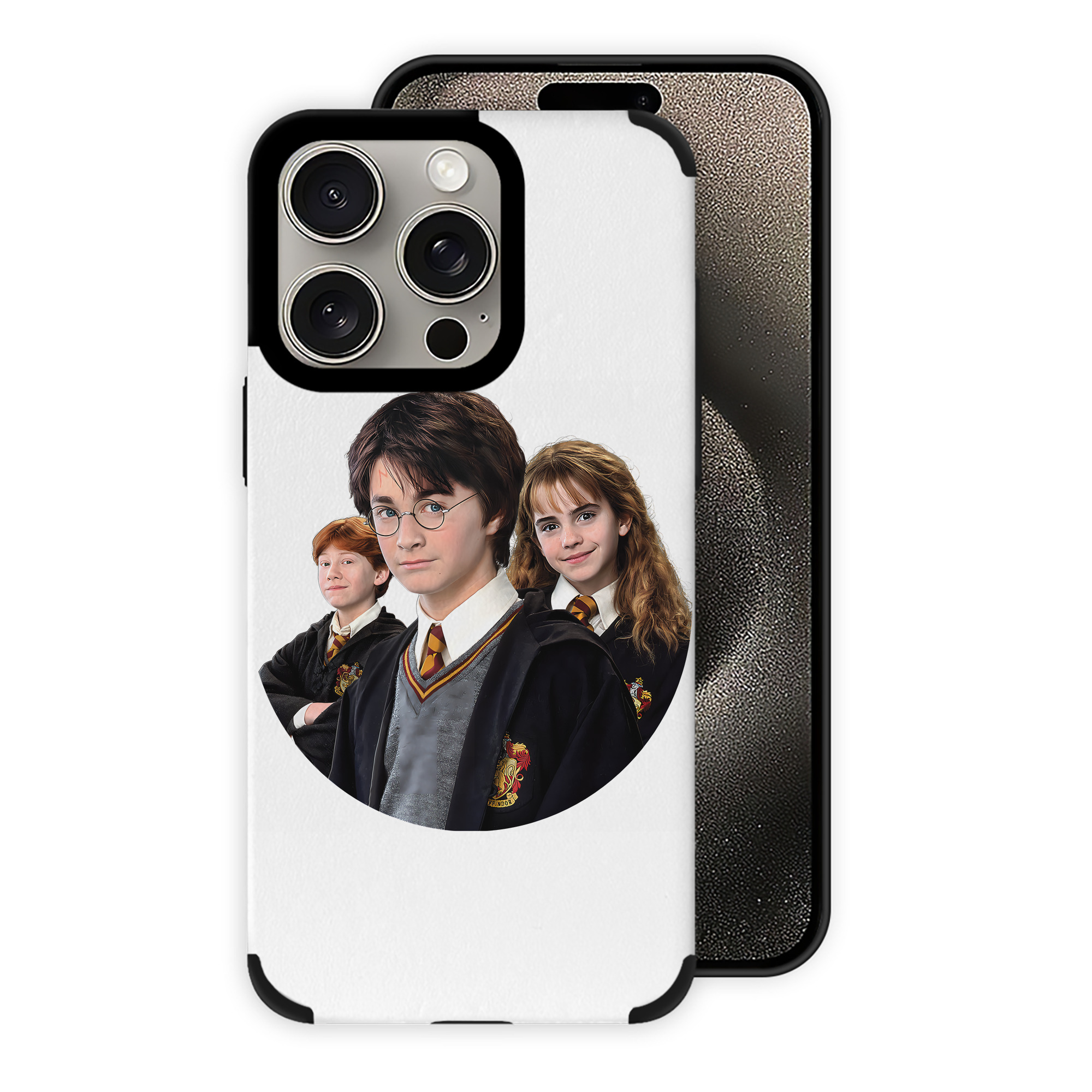 （画像用） Harry Potter ハリー・ポッターシリーズ 【iPhone15ProMax対応】 PUレザー スマホケース 耐衝撃＆黄変防止