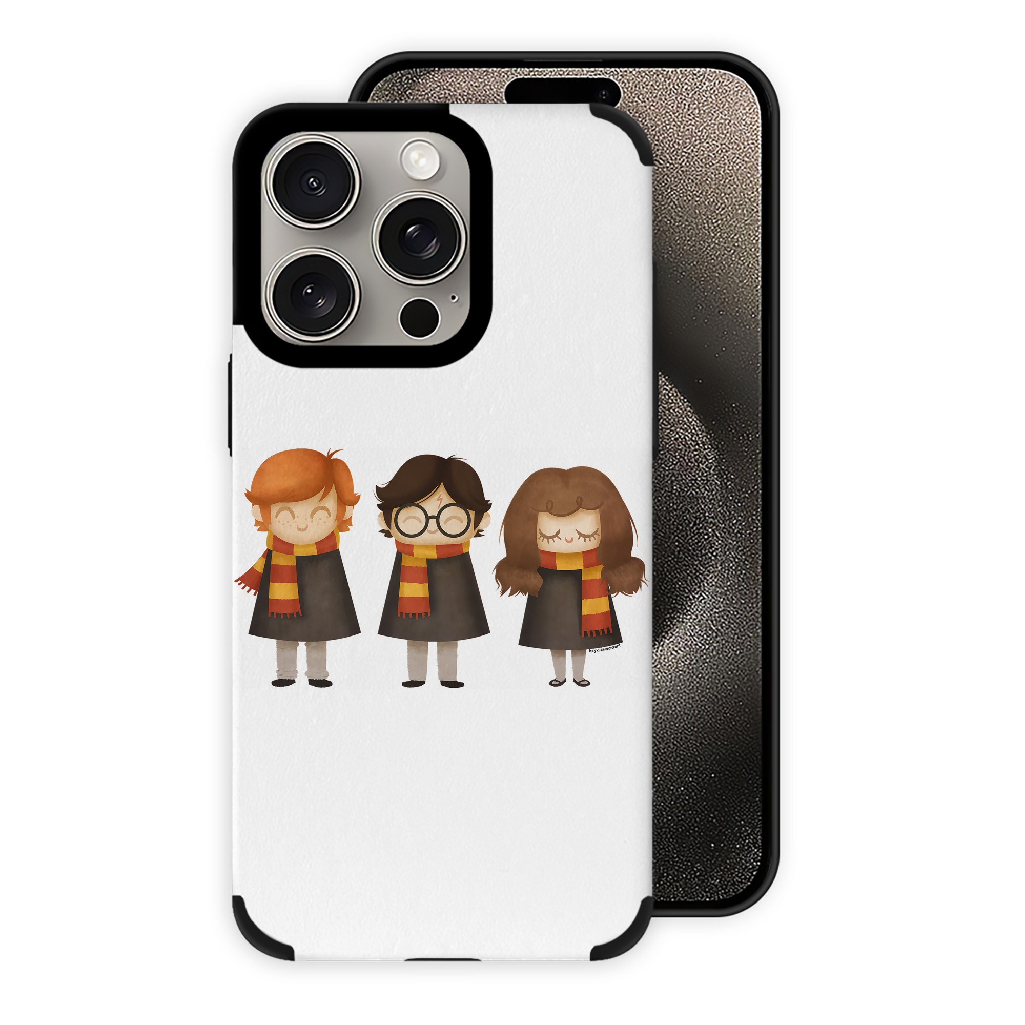 （画像用） Harry Potter ハリー・ポッターシリーズ 【iPhone15ProMax対応】 PUレザー スマホケース 耐衝撃＆黄変防止