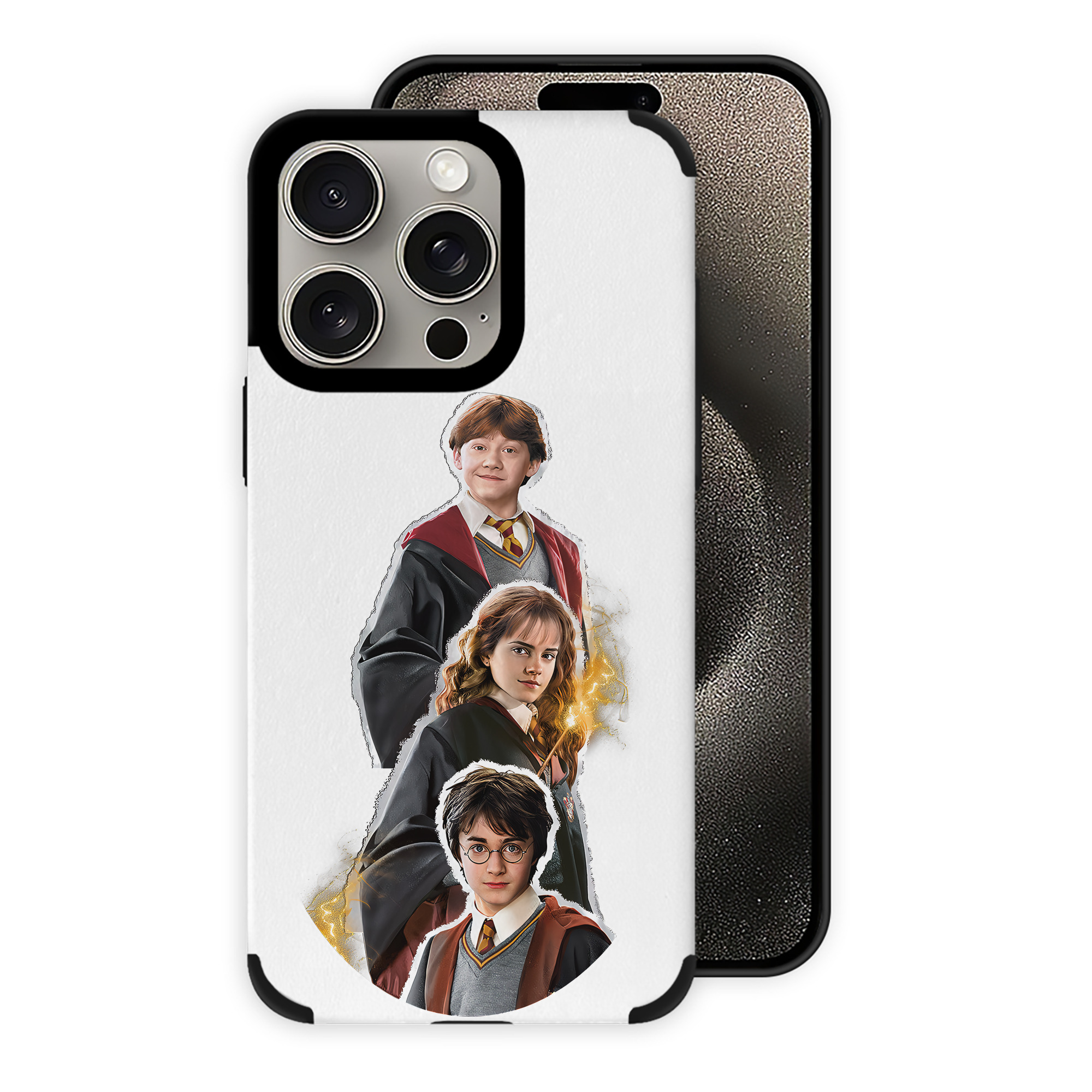 （画像用） Harry Potter ハリー・ポッターシリーズ 【iPhone15ProMax対応】 PUレザー スマホケース 耐衝撃＆黄変防止