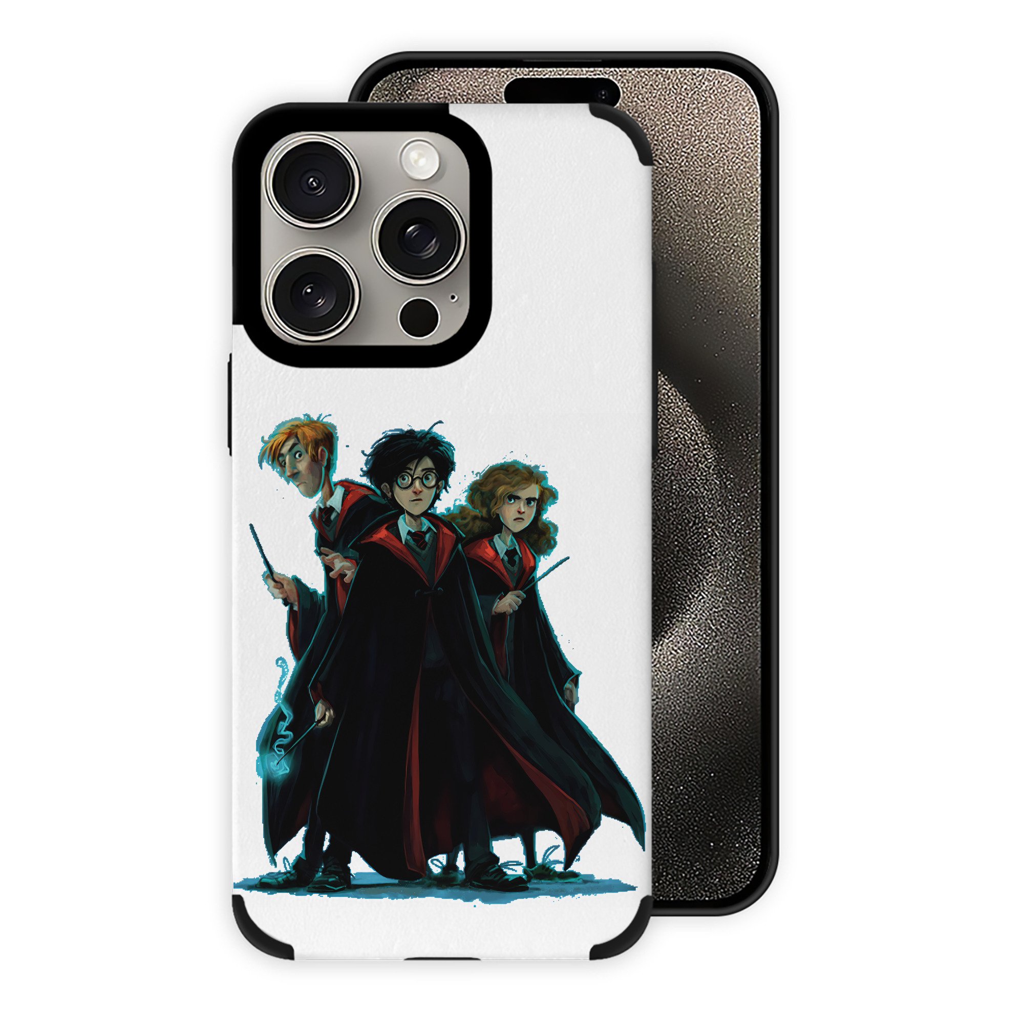 （画像用） Harry Potter ハリー・ポッターシリーズ 【iPhone15ProMax対応】 PUレザー スマホケース 耐衝撃＆黄変防止