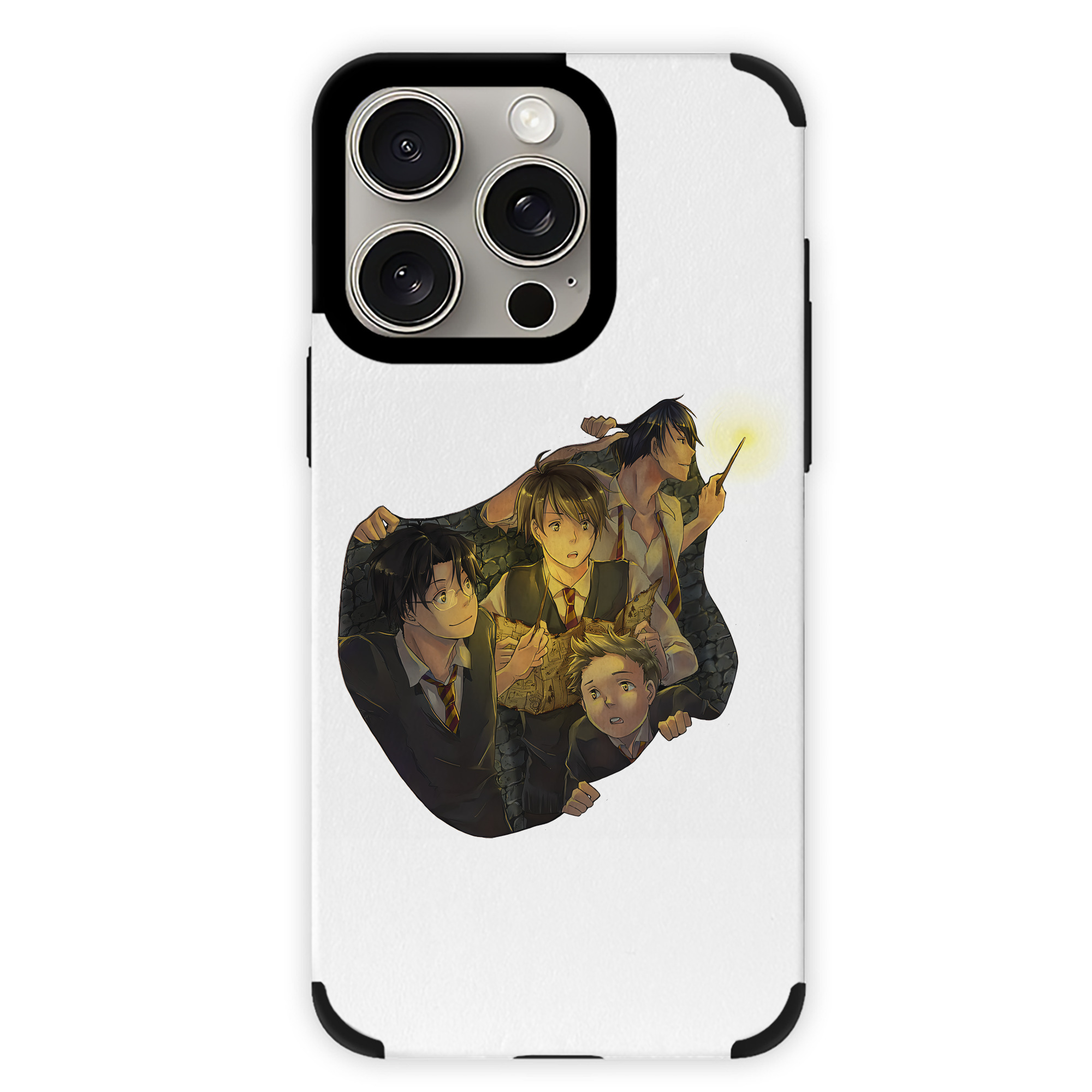 （画像用） Harry Potter ハリー・ポッターシリーズ 【iPhone15ProMax対応】 PUレザー スマホケース 耐衝撃＆黄変防止