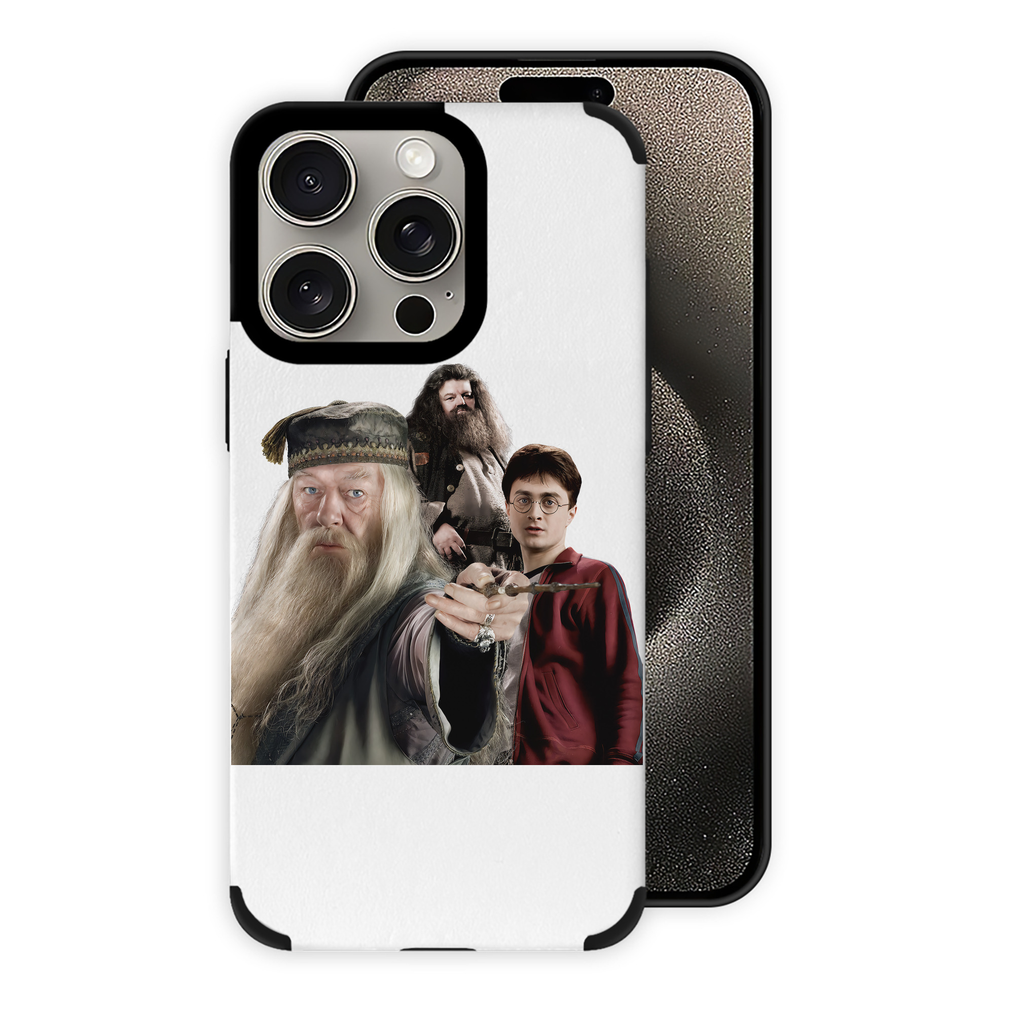 （画像用） Harry Potter ハリー・ポッターシリーズ 【iPhone15ProMax対応】 PUレザー スマホケース 耐衝撃＆黄変防止