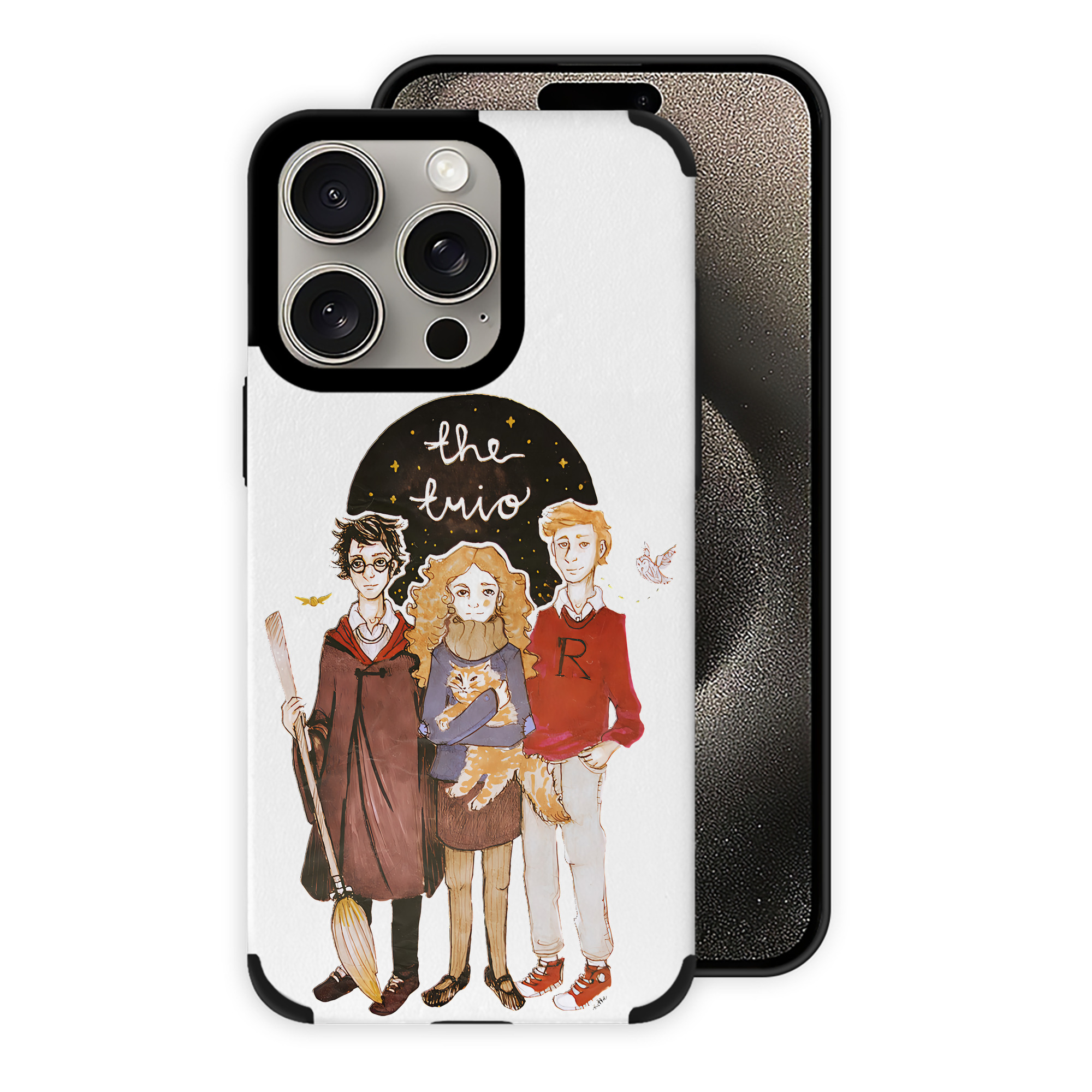 （画像用） Harry Potter ハリー・ポッターシリーズ 【iPhone15ProMax対応】 PUレザー スマホケース 耐衝撃＆黄変防止