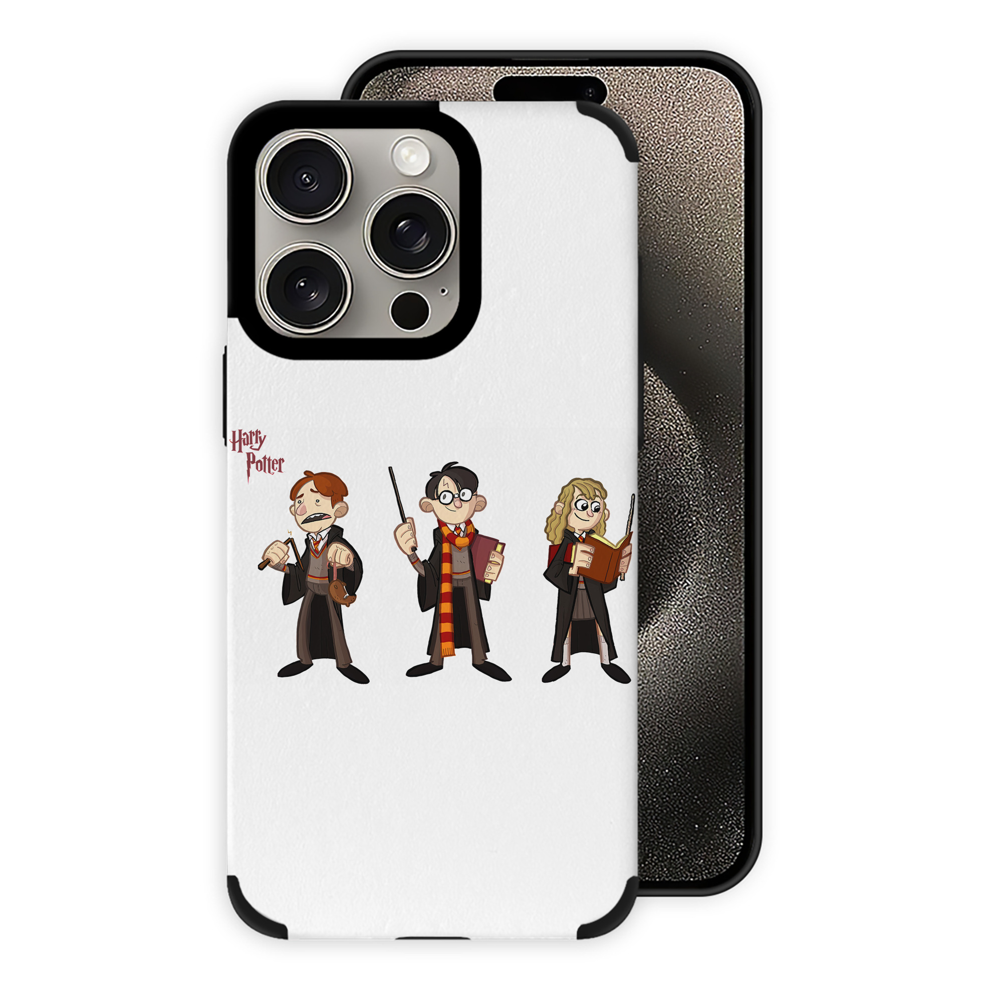 （画像用） Harry Potter ハリー・ポッターシリーズ 【iPhone15ProMax対応】 PUレザー スマホケース 耐衝撃＆黄変防止