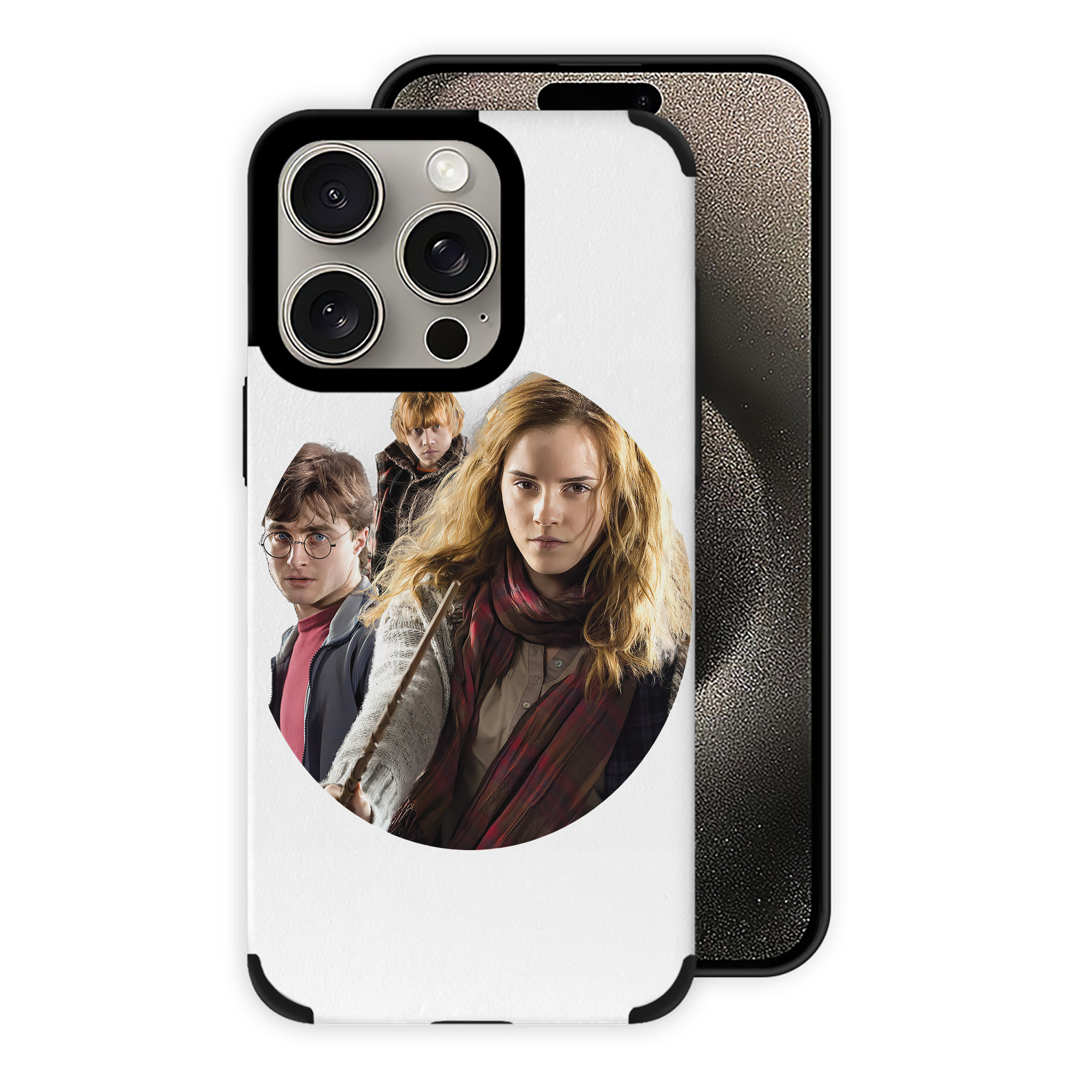 （画像用） Harry Potter ハリー・ポッターシリーズ 【iPhone15ProMax対応】 PUレザー スマホケース 耐衝撃＆黄変防止