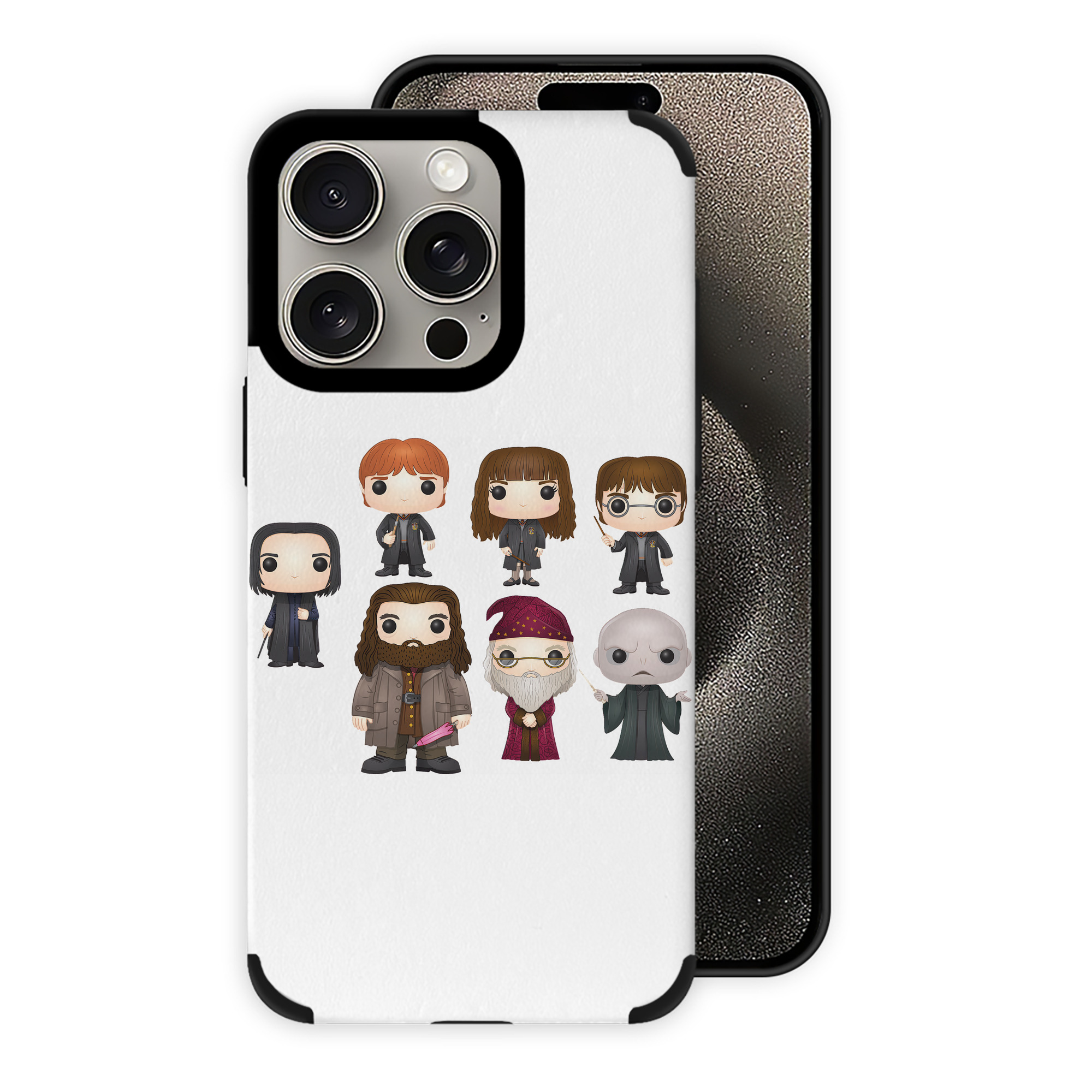 （画像用） Harry Potter ハリー・ポッターシリーズ 【iPhone15ProMax対応】 PUレザー スマホケース 耐衝撃＆黄変防止
