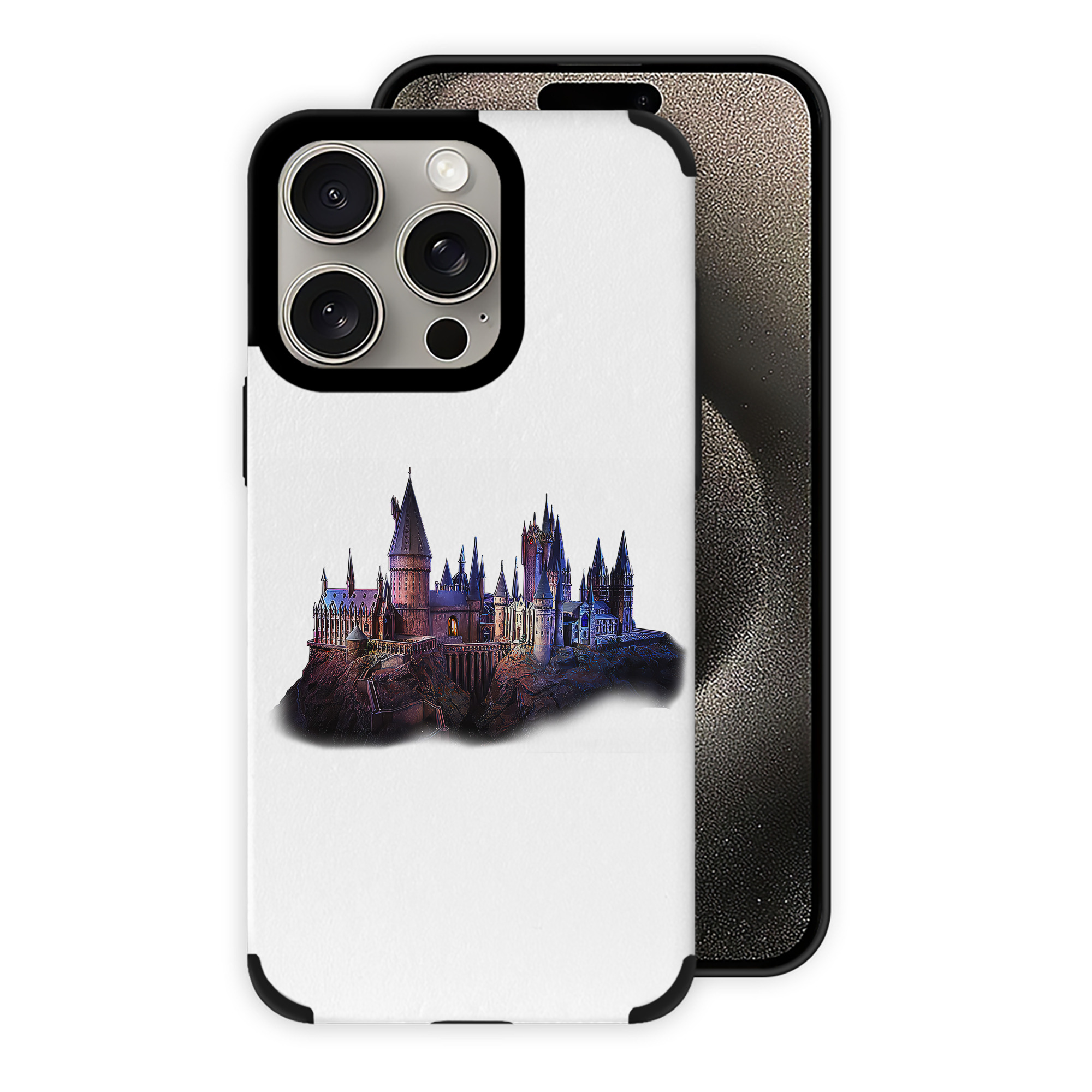 （画像用） Harry Potter ハリー・ポッターシリーズ 【iPhone15ProMax対応】 PUレザー スマホケース 耐衝撃＆黄変防止